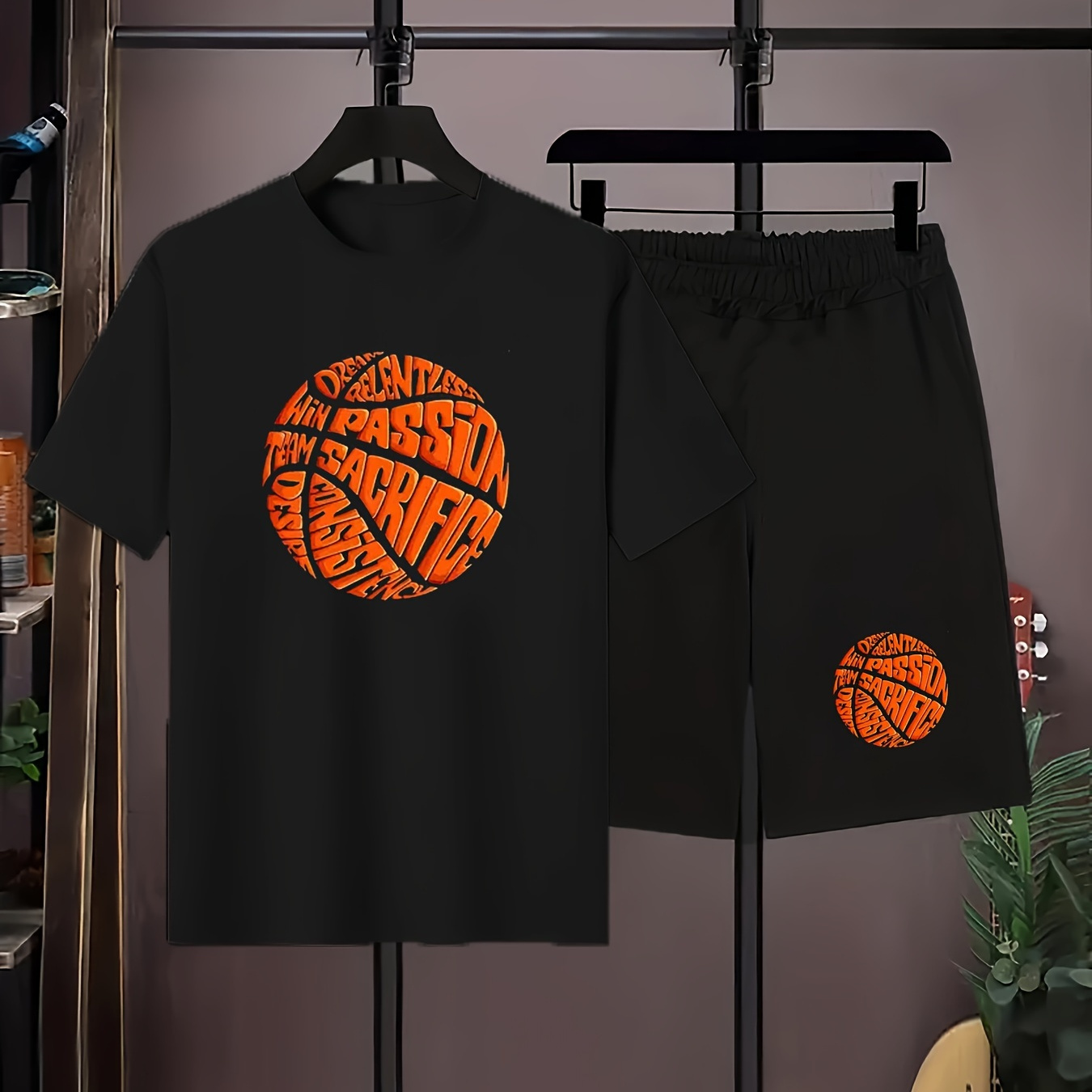 2pcs Boys Casual Letter Basketball Graphic Print Short Sleeve T-shirt & Shorts Set, Comfy Summer Kids Clothes
2pcs Boys Casual Letter Basketball Graphic Print Short Sleeve T-shirt & Shorts Set, Comfy Summer Kids Clothes