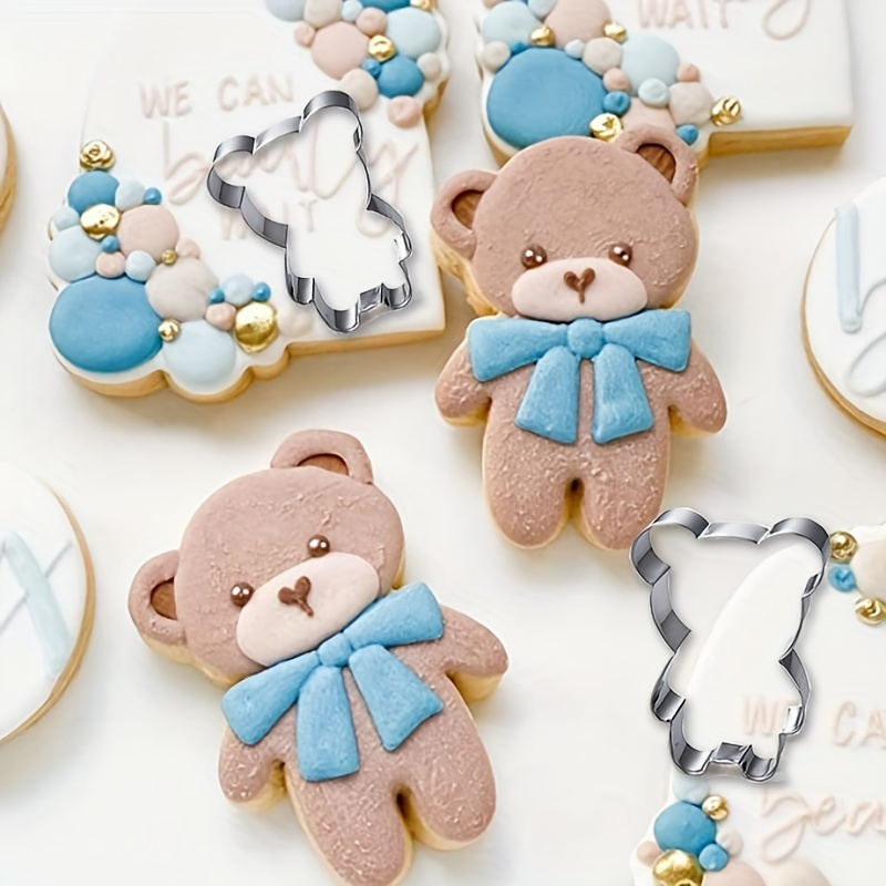 1pc Crumb Bear Cutter, Bear Cookie Cutter Stainless Steel Cookie Mold Stainless Steel Cookie Cutter
1pc Crumb Bear Cutter, Bear Cookie Cutter Stainless Steel Cookie Mold Stainless Steel Cookie Cutter