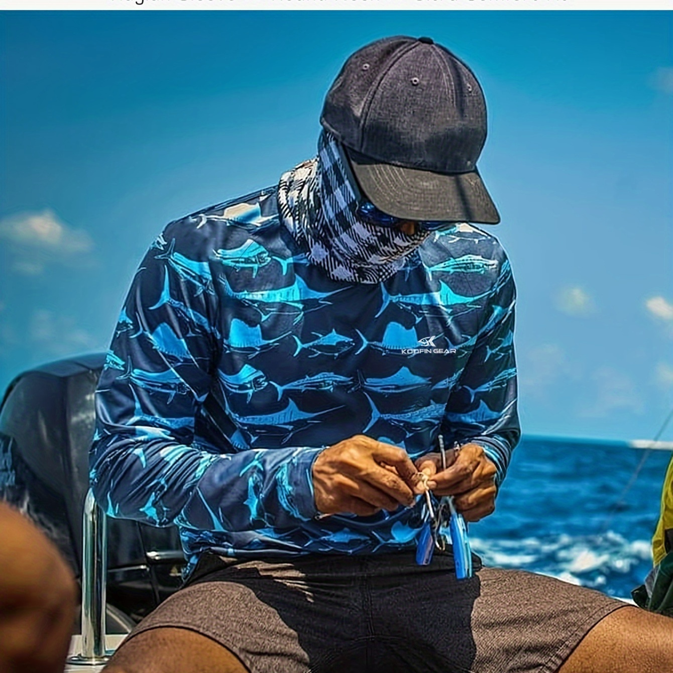 Men's Quick-dry Fishing Shirt - Breathable, Lightweight Long Sleeve With Moisture-wicking Fabric For All
Men's Quick-dry Fishing Shirt - Breathable, Lightweight Long Sleeve With Moisture-wicking Fabric For All