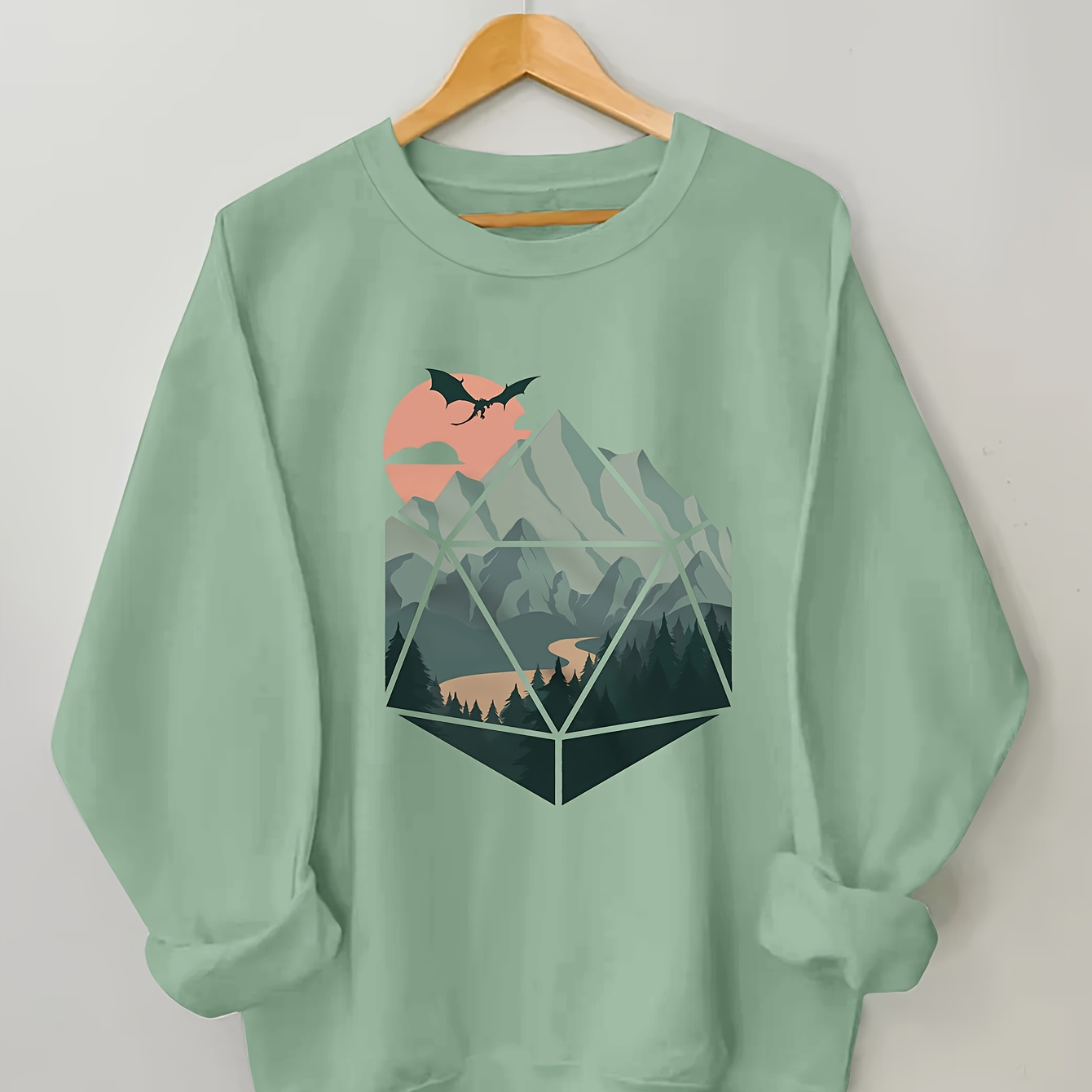 Inspired Women's Sweatshirt - Cozy Crew Neck, Long Sleeve Pullover For Fall & Winter, Sun, Graphic
Inspired Women's Sweatshirt - Cozy Crew Neck, Long Sleeve Pullover For Fall & Winter, Sun, Graphic