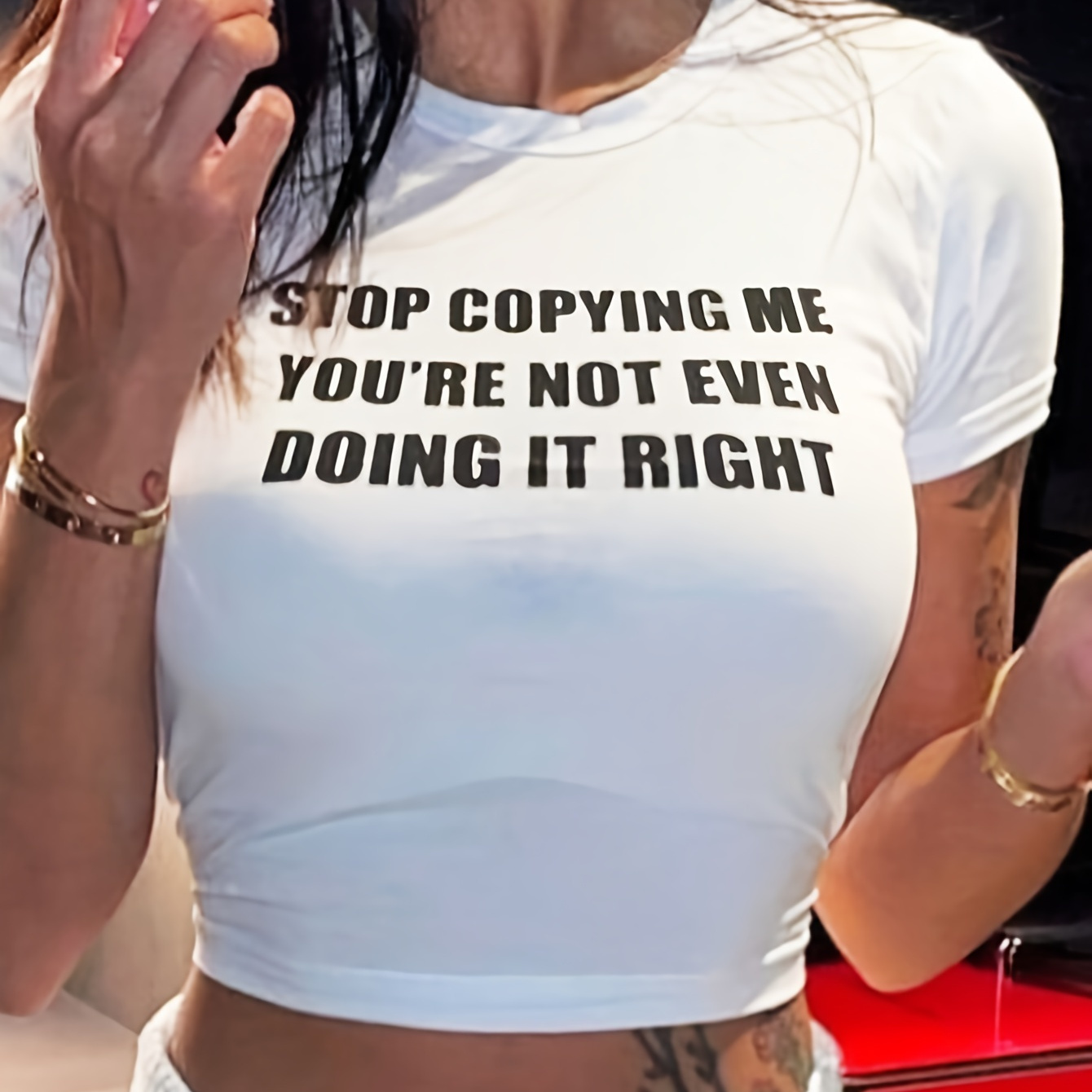 Y2k Letter Print T-shirt, Short Sleeve Crew Neck Casual Top For Summer & Spring, Women's Clothing
Y2k Letter Print T-shirt, Short Sleeve Crew Neck Casual Top For Summer & Spring, Women's Clothing