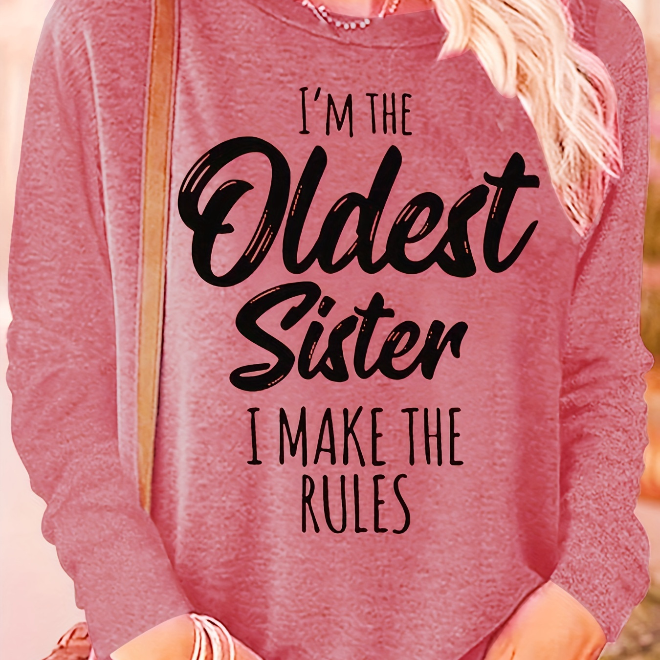 Letter Print Crew Neck T-shirt, Casual Long Sleeve T-shirt For Spring & Summer, Women's Clothing
Letter Print Crew Neck T-shirt, Casual Long Sleeve T-shirt For Spring & Summer, Women's Clothing