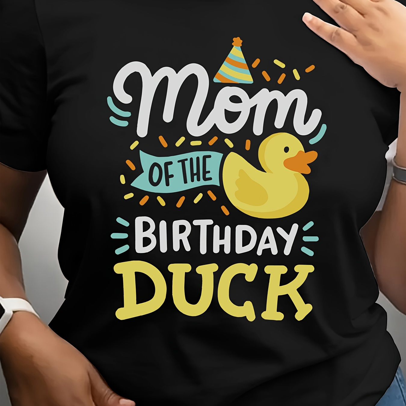 Mom Of The T- For Women - Polyester , Round , All- , Regular Fit
Mom Of The T- For Women - Polyester , Round , All- , Regular Fit