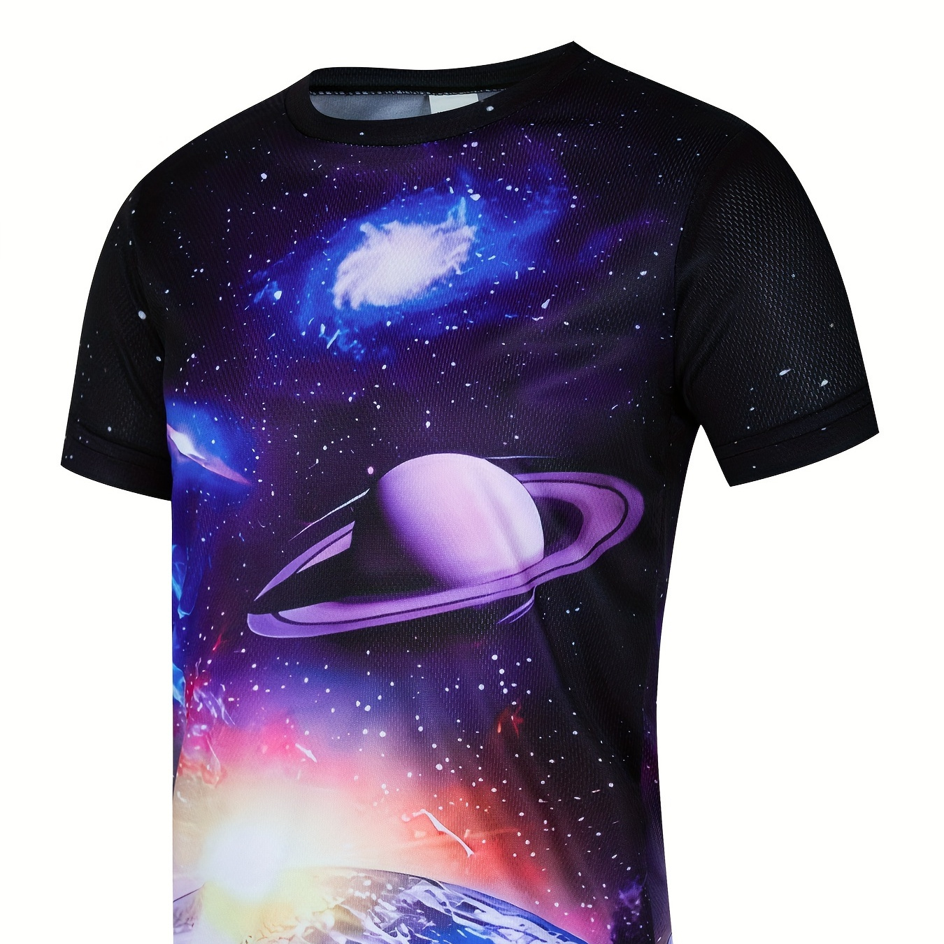 Boy's & Girl's Galaxy Graphic T-shirt, Casual 3d Digital Print Slightly Stretch Crew Neck Tee Top, Kid's Clothing For Summer Outdoor
Boy's & Girl's Galaxy Graphic T-shirt, Casual 3d Digital Print Slightly Stretch Crew Neck Tee Top, Kid's Clothing For Summer Outdoor