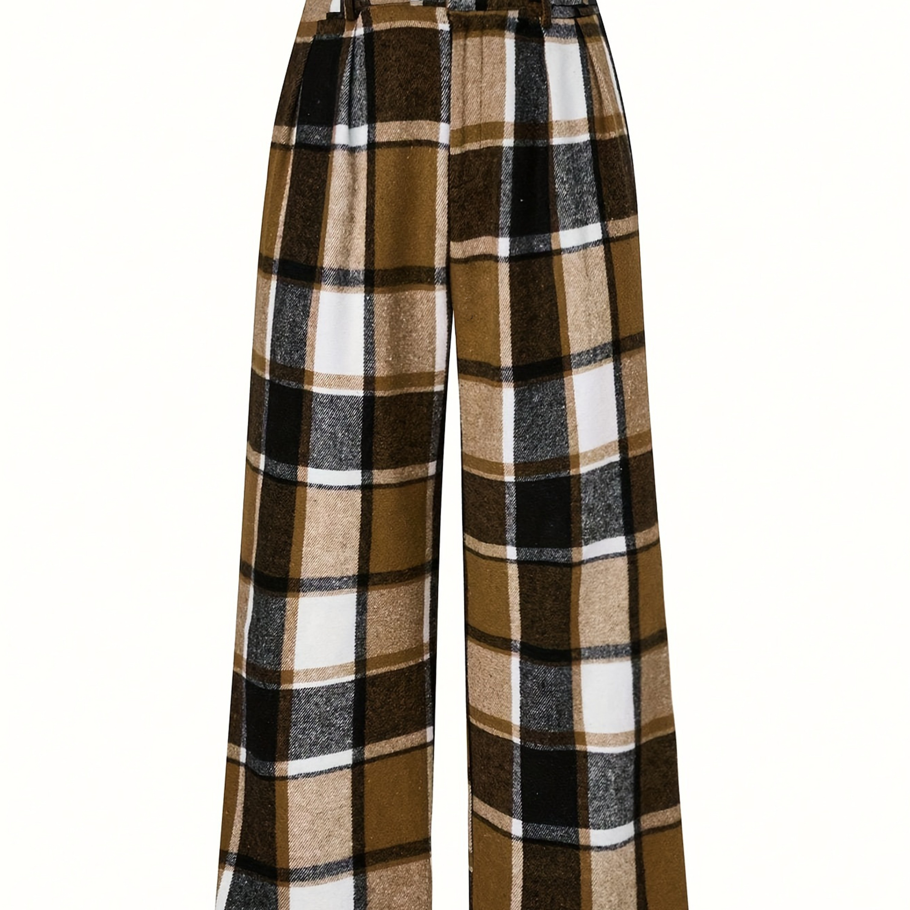 Print Button Front High Waist Pants, Casual Wide Leg Pants For Spring & Fall, Women's Clothing
Print Button Front High Waist Pants, Casual Wide Leg Pants For Spring & Fall, Women's Clothing