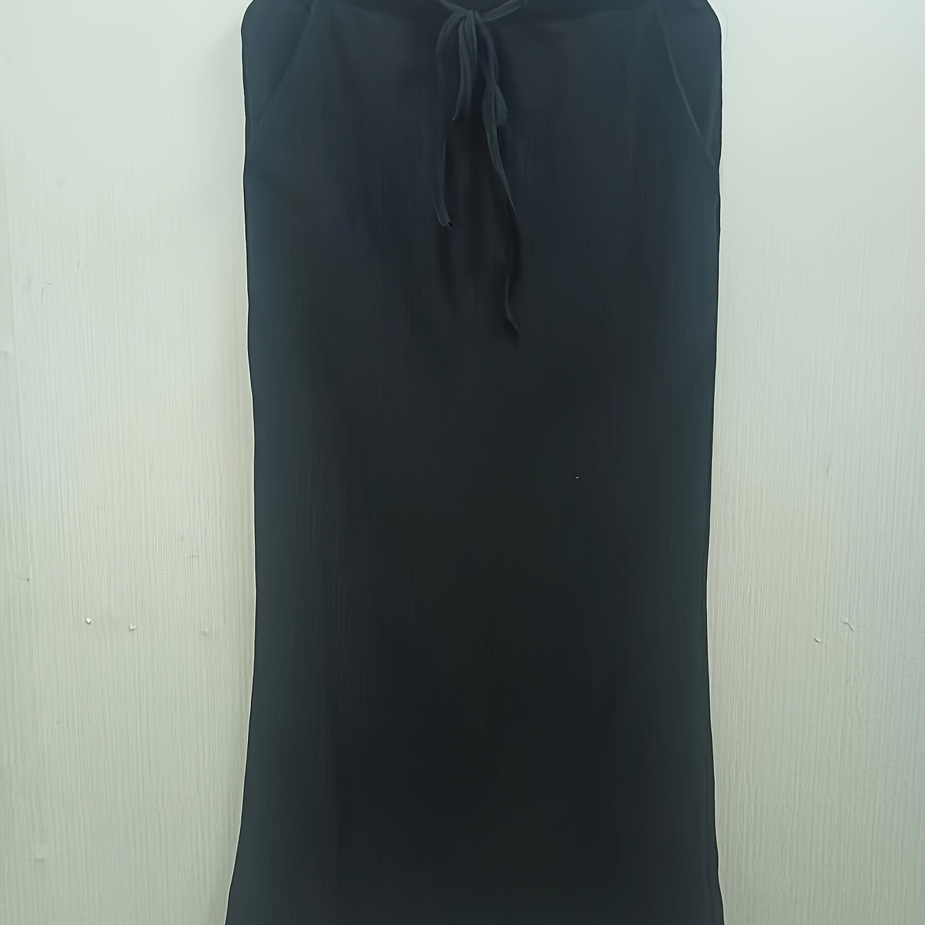 Women's Elegant Textured Knit Midi Skirt, Solid Color, Long Half-skirt With Pockets, No Belt, Spring/autumn, Slim Fit, Polyester Fabric, H-shape, Drawstring Waist
Women's Elegant Textured Knit Midi Skirt, Solid Color, Long Half-skirt With Pockets, No Belt, Spring/autumn, Slim Fit, Polyester Fabric, H-shape, Drawstring Waist