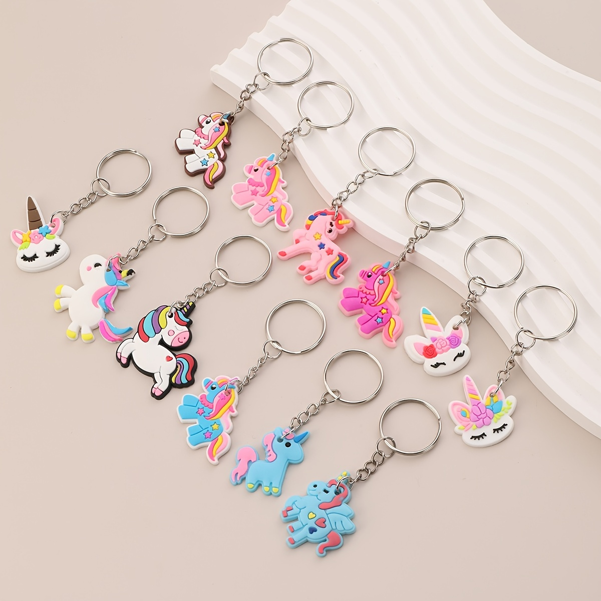 12pcs Unicorn Keychain Soft Rainbow Key Ring Animals Toys Backpack Ornaments Animal Pendant Key Ring Unicorn Party Favors
12pcs Unicorn Keychain Soft Rainbow Key Ring Animals Toys Backpack Ornaments Animal Pendant Key Ring Unicorn Party Favors