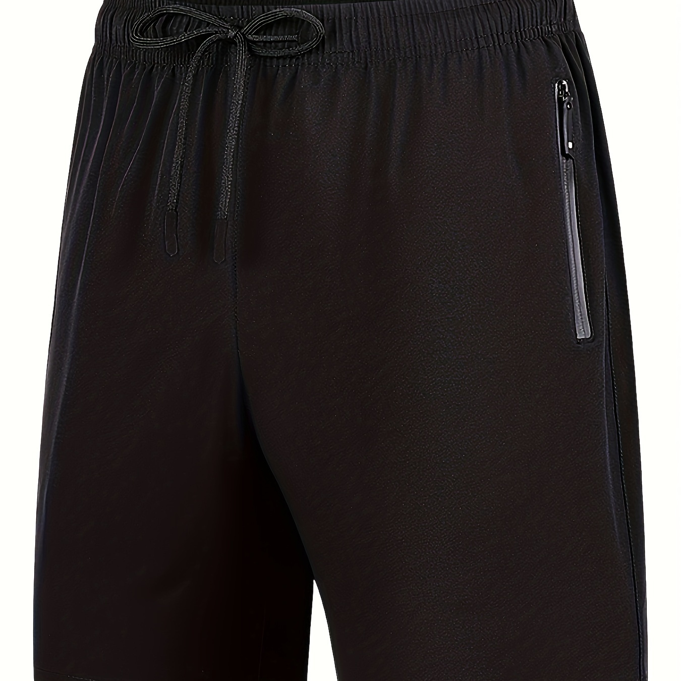 Plus Size Men's Casual Elastic Drawstring Plain Color Sports Short Pants, Oversized Running Fitness Shorts Quick-drying Breathable
Plus Size Men's Casual Elastic Drawstring Plain Color Sports Short Pants, Oversized Running Fitness Shorts Quick-drying Breathable
