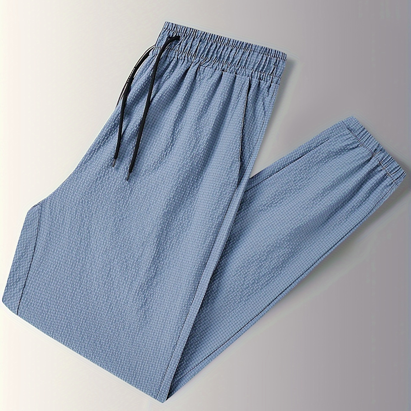 Men's Lightweight And Breathable Solid Color Casual Sports Pants, Quick Dry Drawstring Trousers For Spring And Summer
Men's Lightweight And Breathable Solid Color Casual Sports Pants, Quick Dry Drawstring Trousers For Spring And Summer