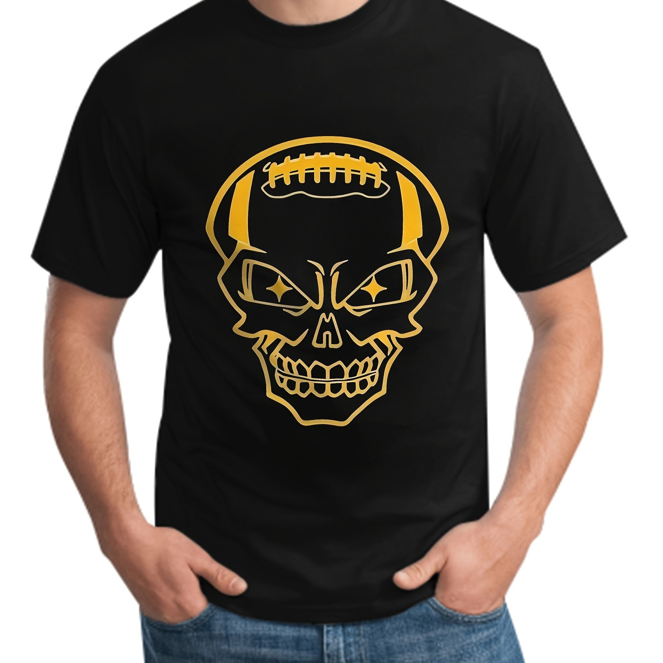 Football Unisex Casual Streetwear Print T-shirt 100% For Comfortable Casual T-shirt -220
Football Unisex Casual Streetwear Print T-shirt 100% For Comfortable Casual T-shirt -220