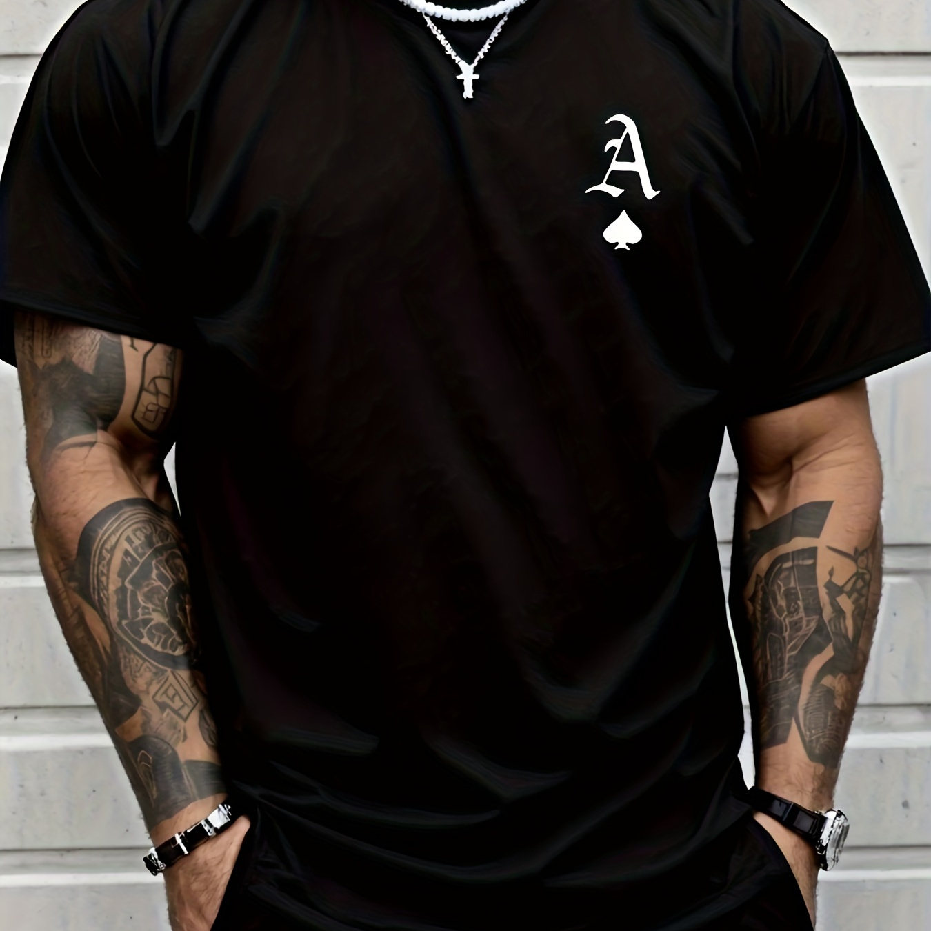 Summer Solid Crew-neck T-shirt, All-match Loose Sports Short Sleeve, Breathable Fitness Top
Summer Solid Crew-neck T-shirt, All-match Loose Sports Short Sleeve, Breathable Fitness Top