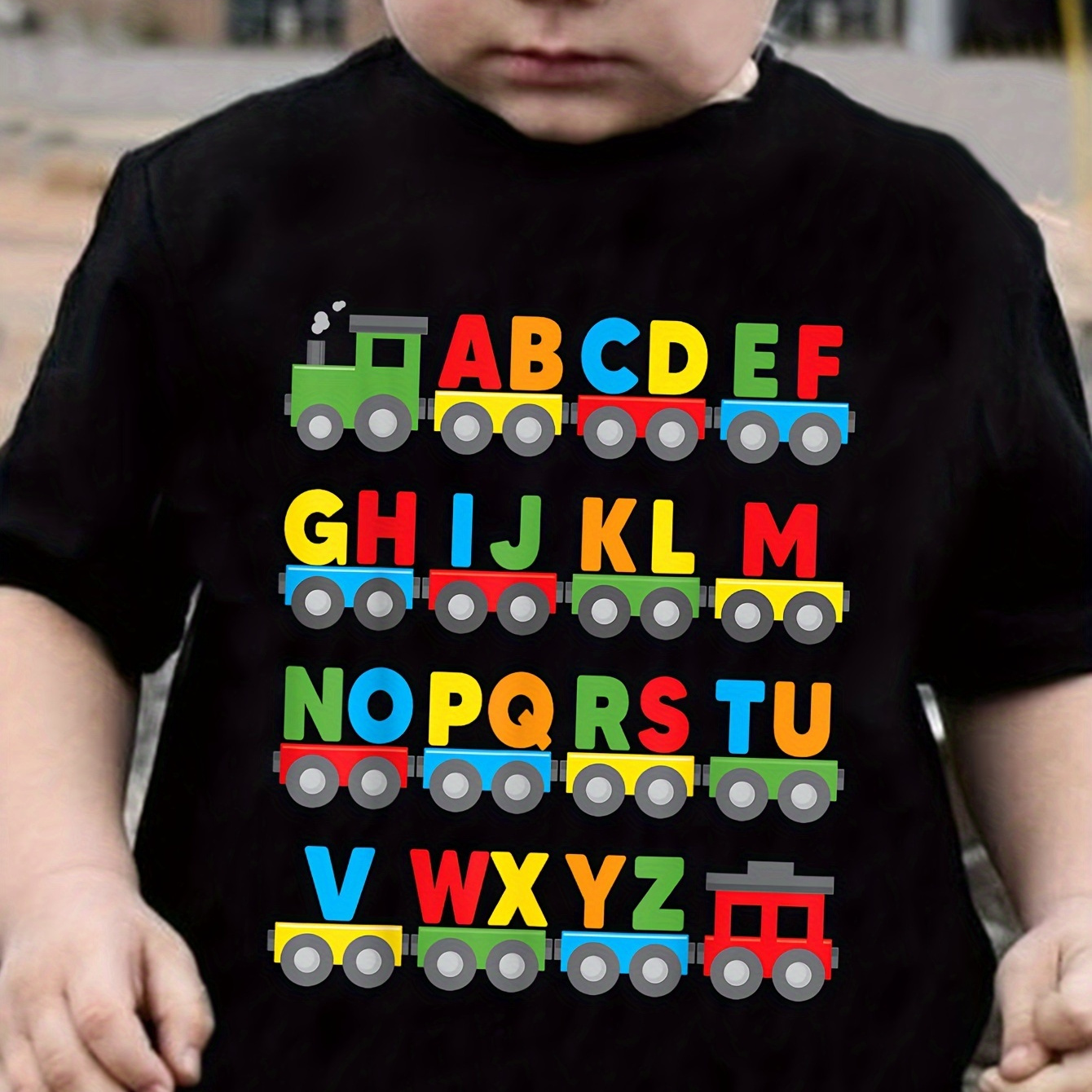 Boys Casual Comfy Summer Short Sleeve Crew Neck T-shirt - Colorful Alphabet Letters Pattern Trendy Summer Gift
Boys Casual Comfy Summer Short Sleeve Crew Neck T-shirt - Colorful Alphabet Letters Pattern Trendy Summer Gift