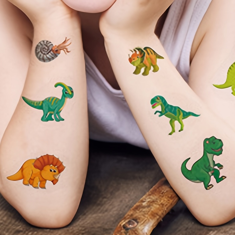 Cartoon Kids Tattoo Sticker Waterproof Sweat Dinosaur Animal Tyrannosaurus Temporary Body Sticker
Cartoon Kids Tattoo Sticker Waterproof Sweat Dinosaur Animal Tyrannosaurus Temporary Body Sticker