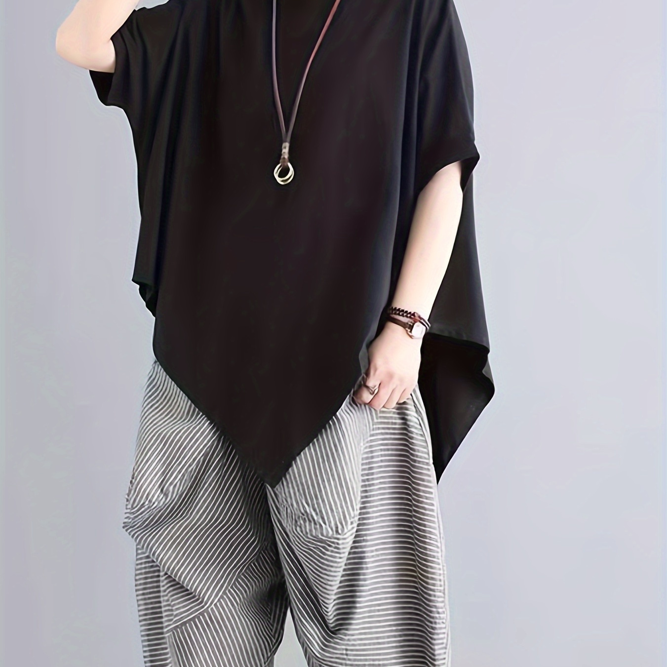 Asymmetrical Hem Crew Neck T-shirt, Casual Short Sleeve T-shirt For , Women's Clothing
Asymmetrical Hem Crew Neck T-shirt, Casual Short Sleeve T-shirt For , Women's Clothing