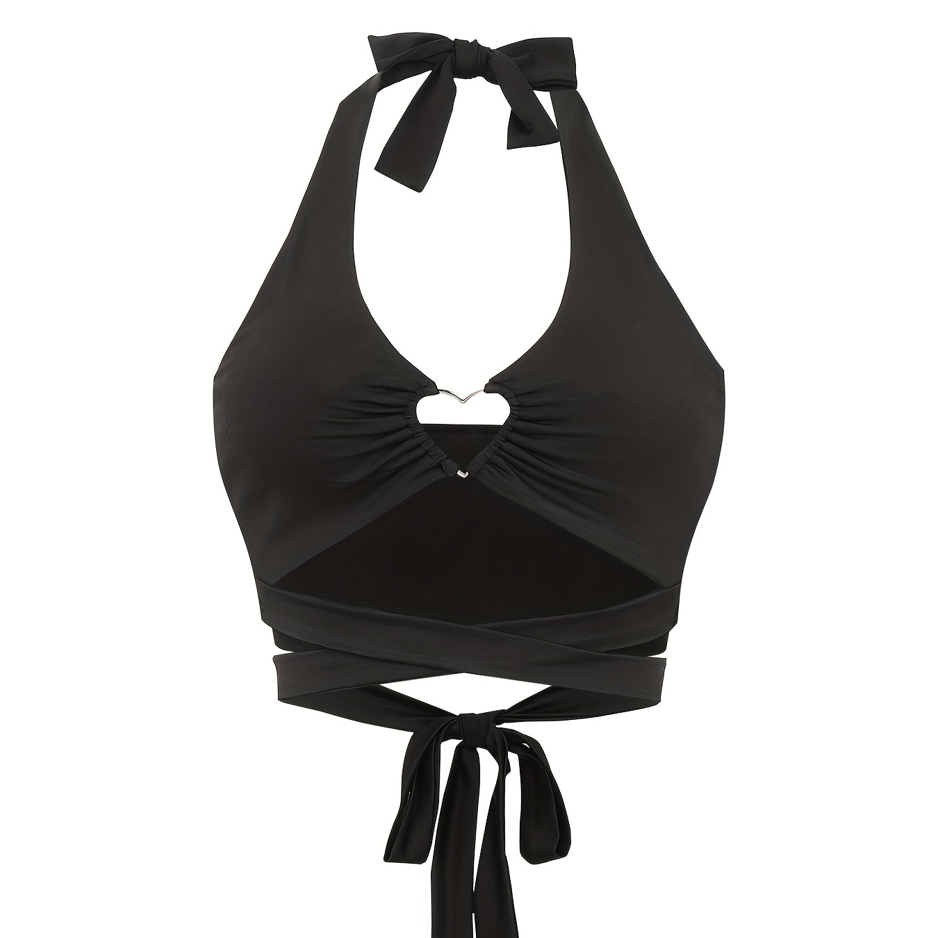 Top Dos Nu À Lacets Avec Anneau En de Cœur, Haut Dos Nu Sexy Y2K Pour L'été, Vêtements Pour Femmes
Top Dos Nu À Lacets Avec Anneau En de Cœur, Haut Dos Nu Sexy Y2K Pour L'été, Vêtements Pour Femmes
