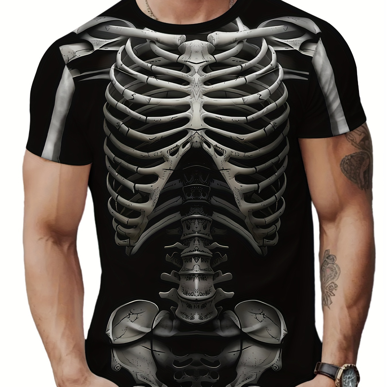 Print Men's Crew Neck Fashionable Short Sleeve Sports T-shirt, Comfortable And Versatile, For Summer And Spring, Athletic Style, Comfort Fit T-shirt, As Gifts
Print Men's Crew Neck Fashionable Short Sleeve Sports T-shirt, Comfortable And Versatile, For Summer And Spring, Athletic Style, Comfort Fit T-shirt, As Gifts