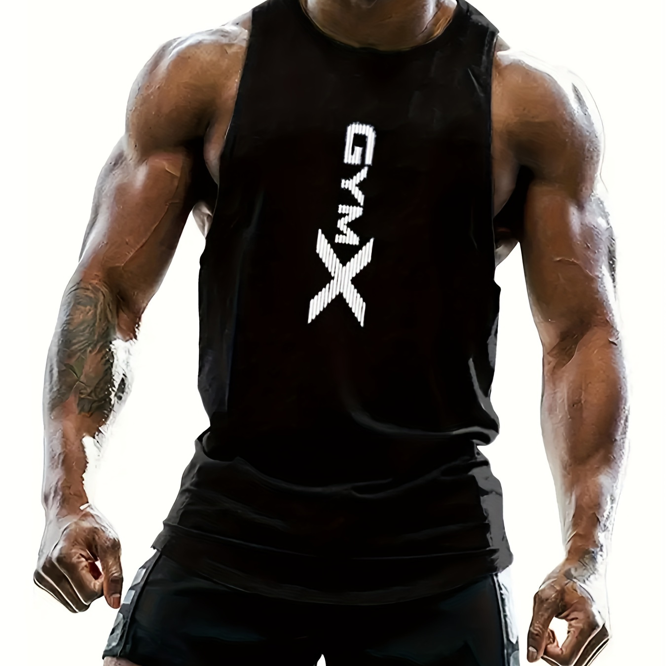 Mens Gym X Letter Print Tank Tops Summer Casual Comfy Mens Clothing Top Training Sleeveless Shirts Gym Workout Vest
Mens Gym X Letter Print Tank Tops Summer Casual Comfy Mens Clothing Top Training Sleeveless Shirts Gym Workout Vest