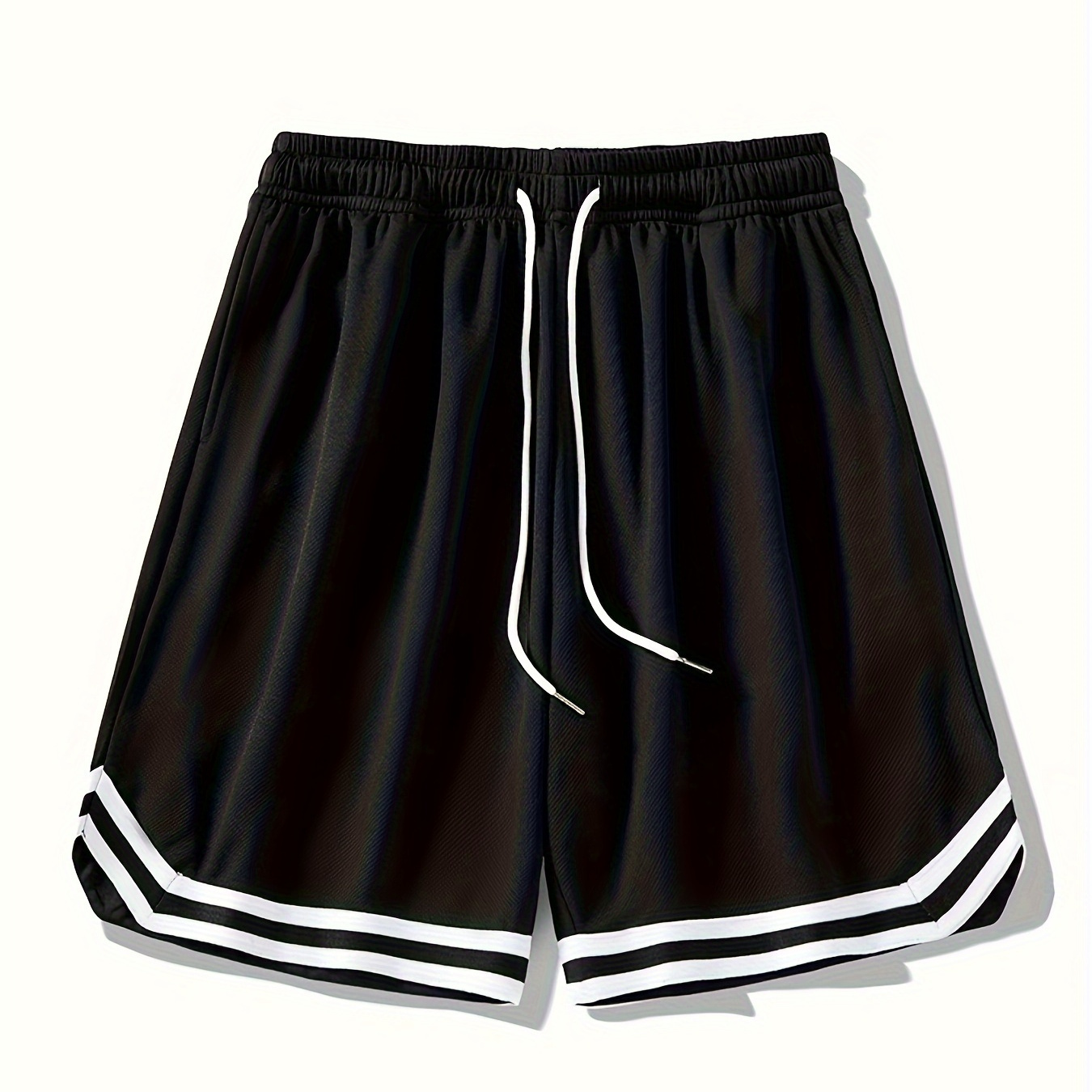 Men's Loose Shorts Activewear, Drawstring Basketball Shorts, Lightweight Athletic Shorts For Gym Fitness Workout
Men's Loose Shorts Activewear, Drawstring Basketball Shorts, Lightweight Athletic Shorts For Gym Fitness Workout