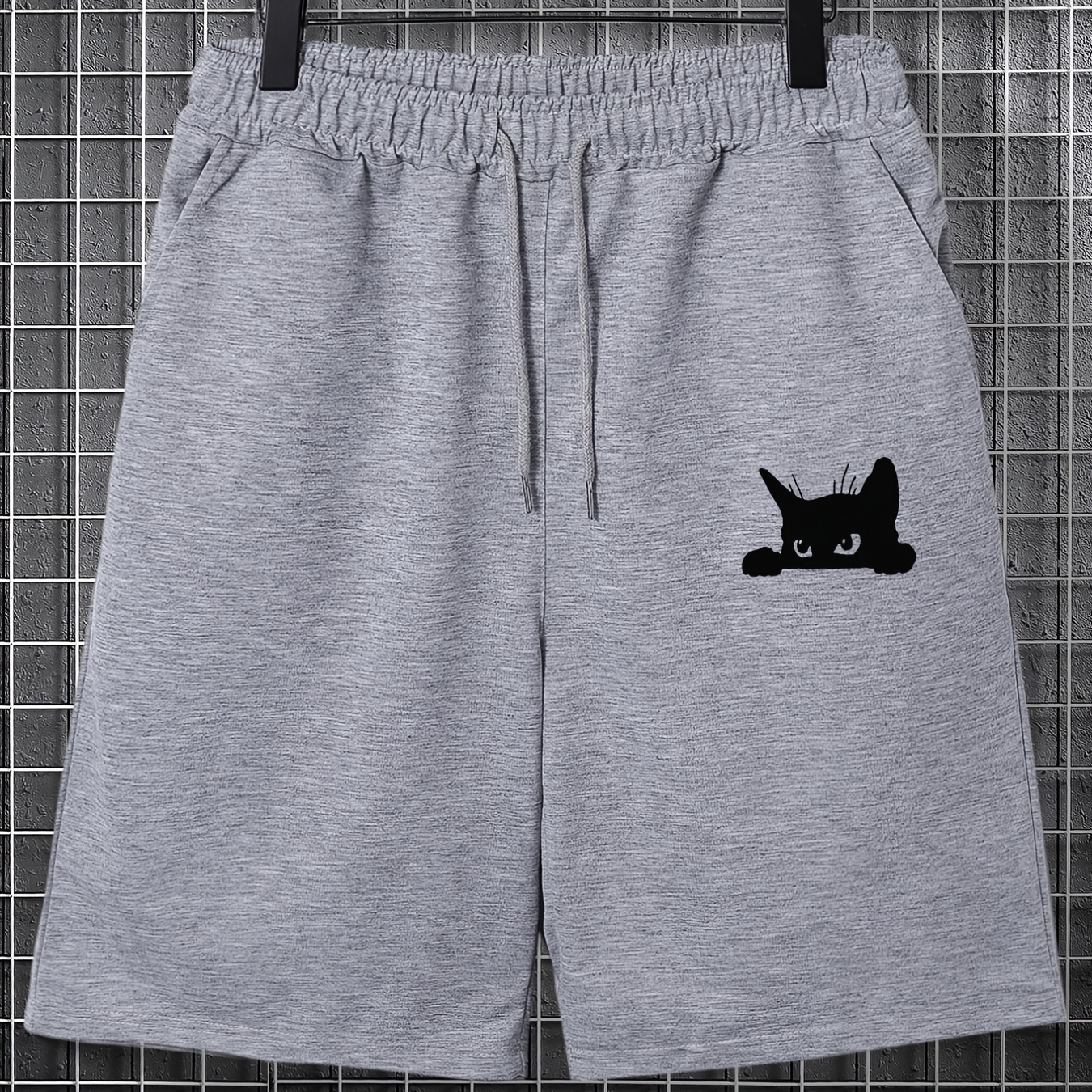 Men's Loose Casual Short Pants, Simple Design Cute Cat Trendy Plus Size Clothing, Summer Outdoor Sports Wear
Men's Loose Casual Short Pants, Simple Design Cute Cat Trendy Plus Size Clothing, Summer Outdoor Sports Wear