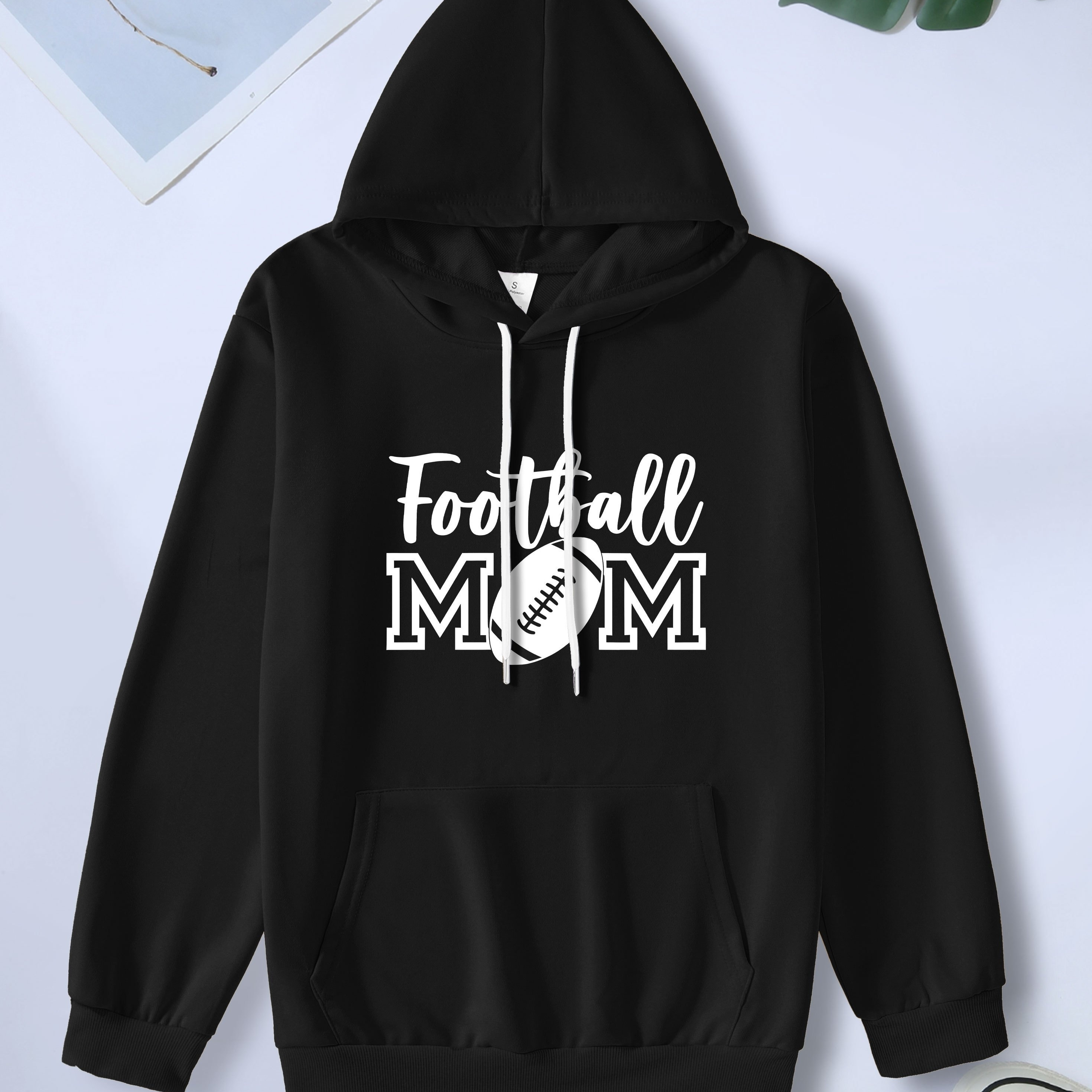 Football Mom Print Hoodie, Cool Hoodies For Men, Men's Casual Graphic Design Hooded Sweatshirt Streetwear For Winter Fall, As Gifts
Football Mom Print Hoodie, Cool Hoodies For Men, Men's Casual Graphic Design Hooded Sweatshirt Streetwear For Winter Fall, As Gifts