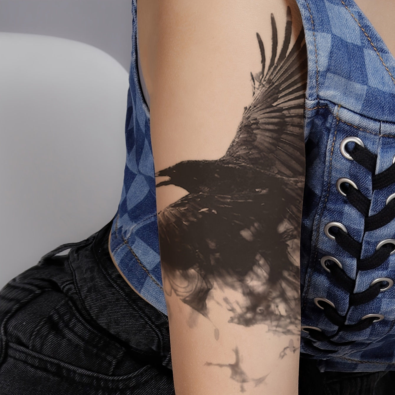 Temporary Tattoos, Realistic Tattoo Stickers, Eagle Tiger Full Sleeve Arm Neck Fake Tattoos For Adult, Men, Women,
Temporary Tattoos, Realistic Tattoo Stickers, Eagle Tiger Full Sleeve Arm Neck Fake Tattoos For Adult, Men, Women,