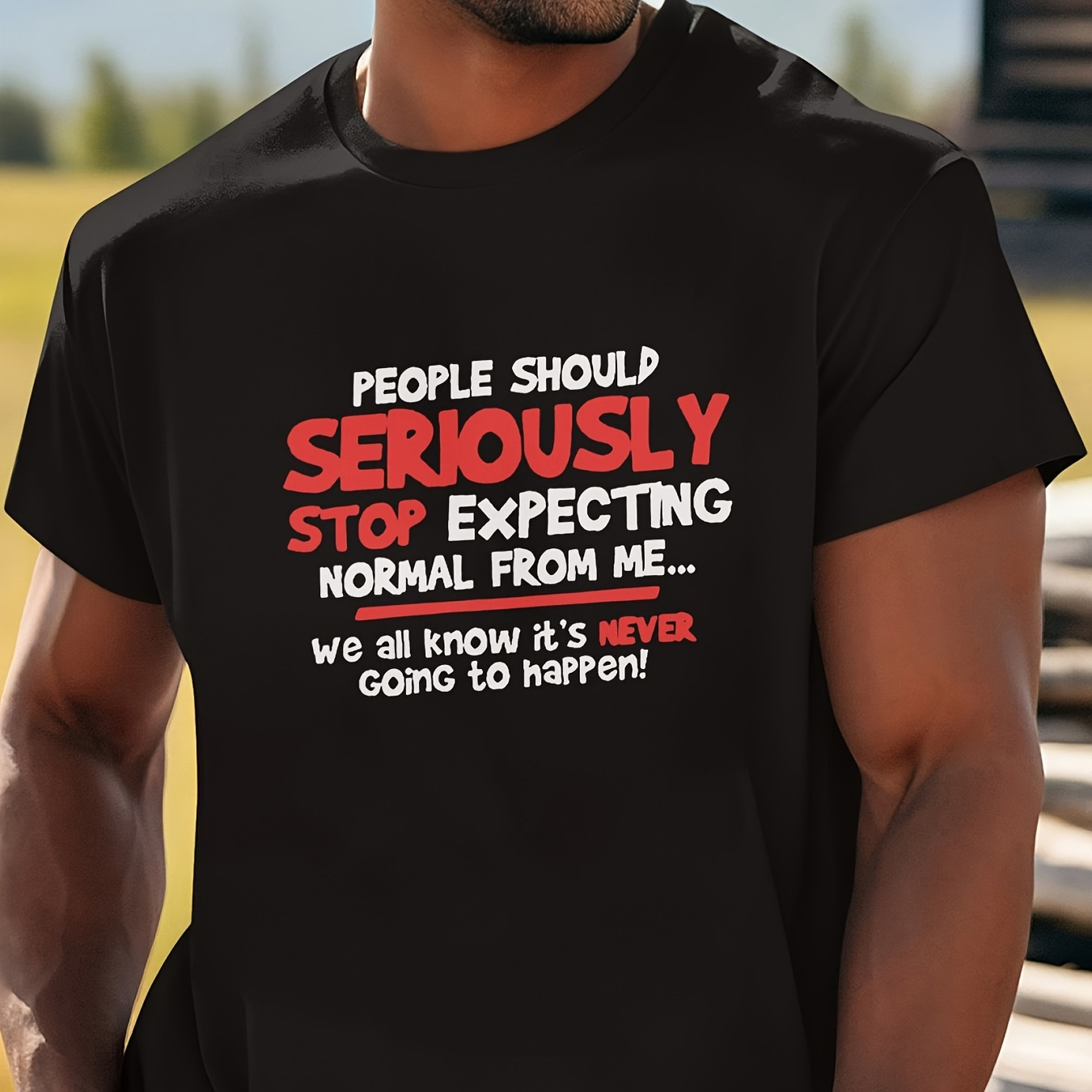 Mens Fashion Casual Graphic Print T-shirt - Short Sleeve, Comfortable & Stylish Tees Tops For Everyday Wear - Ideal Mens Clothing
Mens Fashion Casual Graphic Print T-shirt - Short Sleeve, Comfortable & Stylish Tees Tops For Everyday Wear - Ideal Mens Clothing