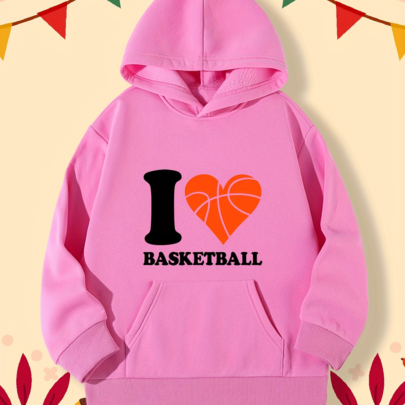 I Love Basketball Letter Print Cute&cozy Hoodie For Kids Boys - Keep Him Warm And Stylish!
I Love Basketball Letter Print Cute&cozy Hoodie For Kids Boys - Keep Him Warm And Stylish!