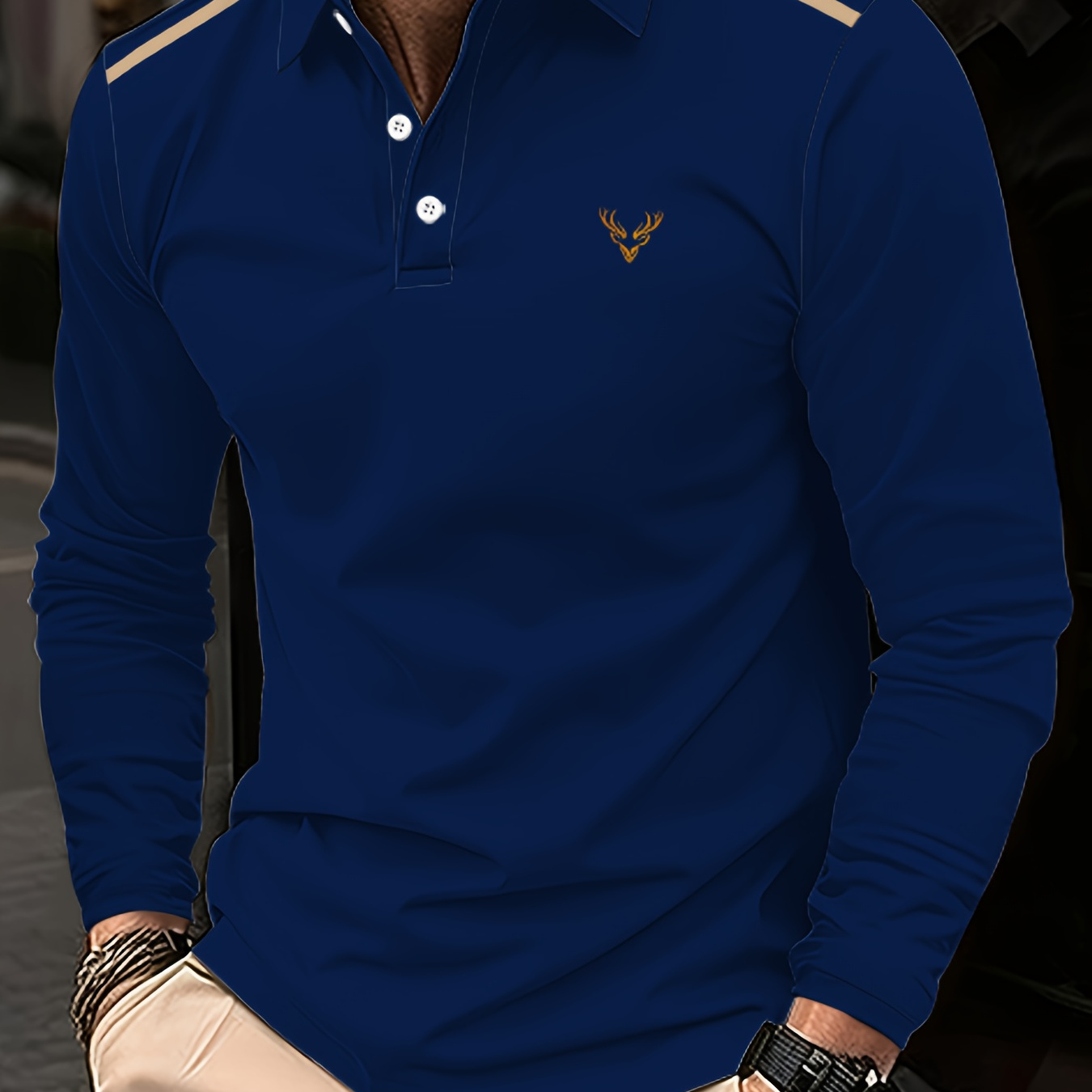 Chemise à Manches Longues pour Hommes - Style Golf Décontracté, Polyester Respirant, Lavable en Machine - Parfaite pour &
Chemise à Manches Longues pour Hommes - Style Golf Décontracté, Polyester Respirant, Lavable en Machine - Parfaite pour &
