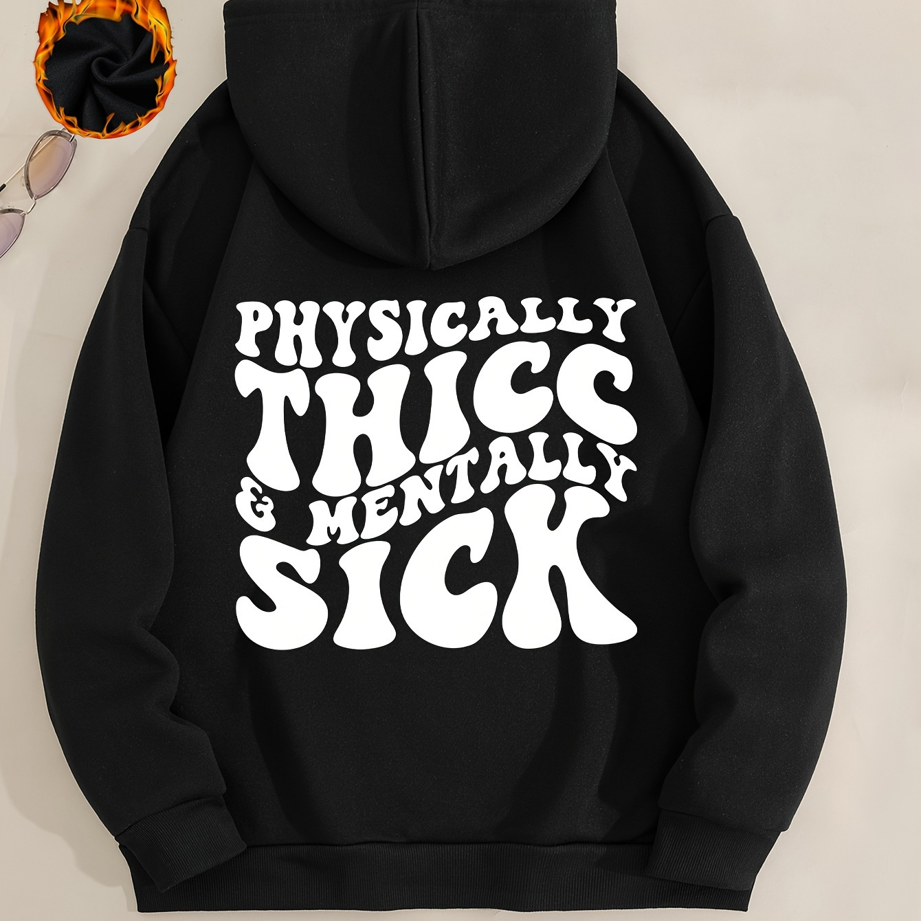 Plus Size Letter Print Hoodie, Drawstring Casual Hooded Sweatshirt For Winter & Fall, Women's Plus Size Clothing
Plus Size Letter Print Hoodie, Drawstring Casual Hooded Sweatshirt For Winter & Fall, Women's Plus Size Clothing