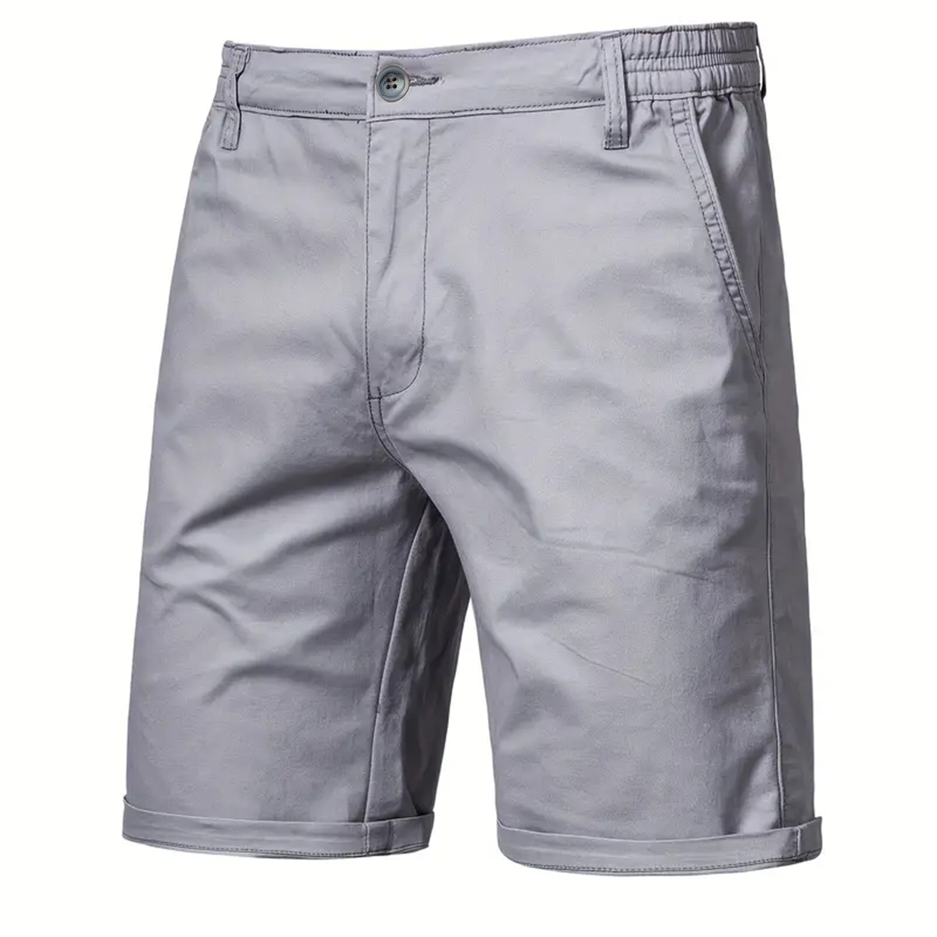 Solid Color Classic Shorts With Multiple Pockets, Casual And Chic Shorts For Men's Summer Outdoors Wear
Solid Color Classic Shorts With Multiple Pockets, Casual And Chic Shorts For Men's Summer Outdoors Wear