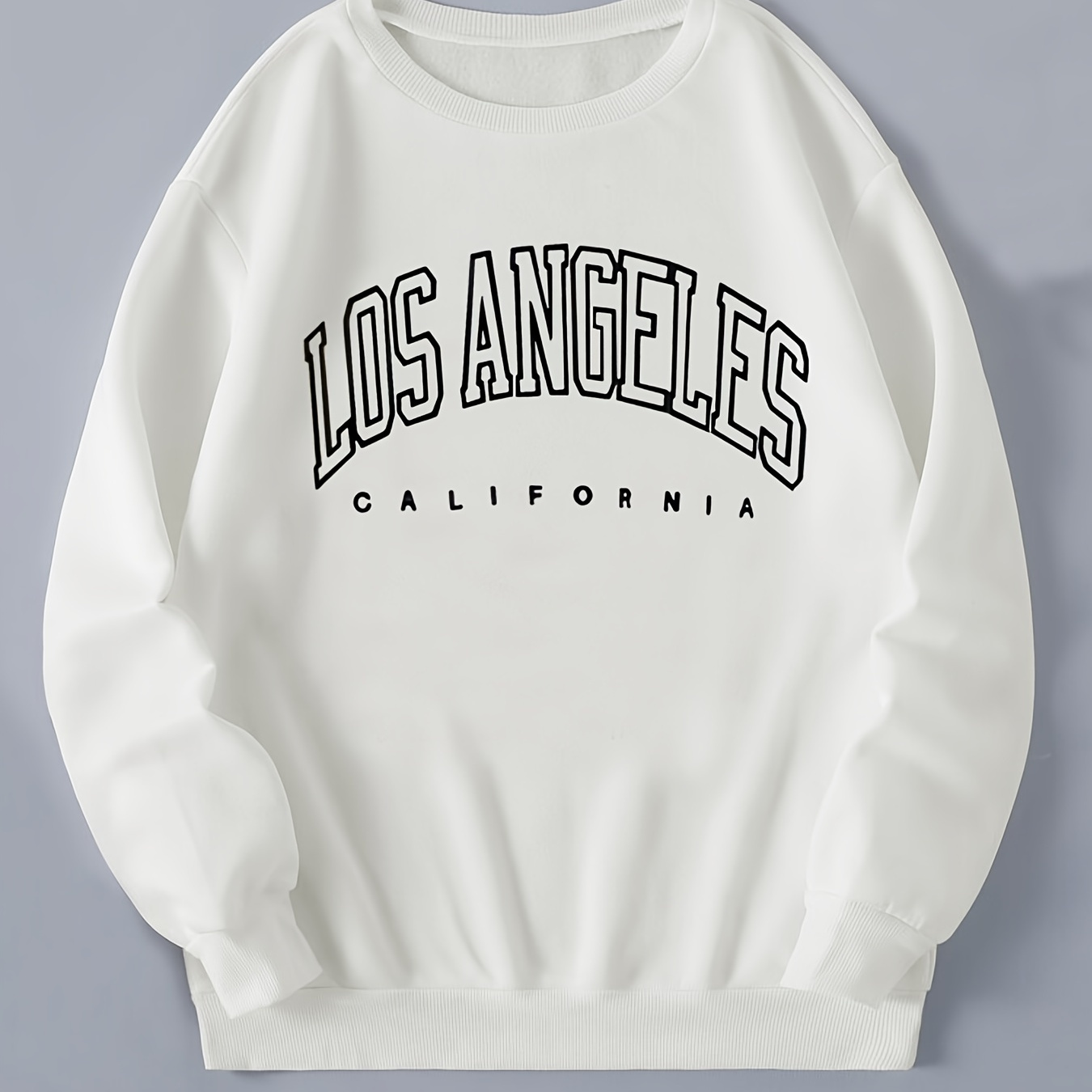 Letter Print Pullover Sweatshirt, Casual Long Sleeve Crew Neck Sweatshirt For Fall & Winter, Women's Clothing
Letter Print Pullover Sweatshirt, Casual Long Sleeve Crew Neck Sweatshirt For Fall & Winter, Women's Clothing
