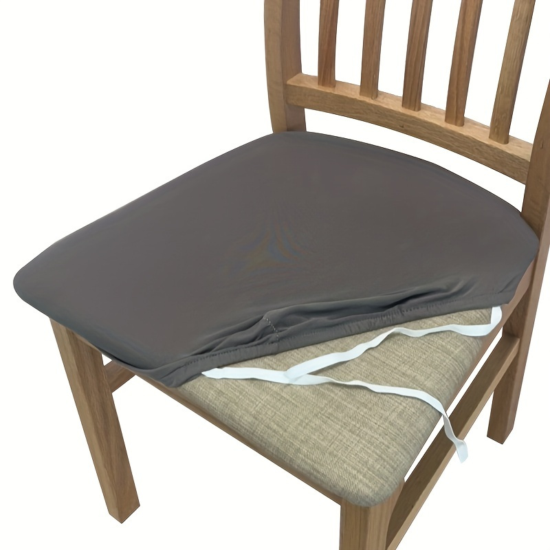 1pc Milk Silk Durable And Stylish All-season Chair Cushion Cover For Kitchen And Dining Chairs - Protects And Enhances Seat Comfort
1pc Milk Silk Durable And Stylish All-season Chair Cushion Cover For Kitchen And Dining Chairs - Protects And Enhances Seat Comfort