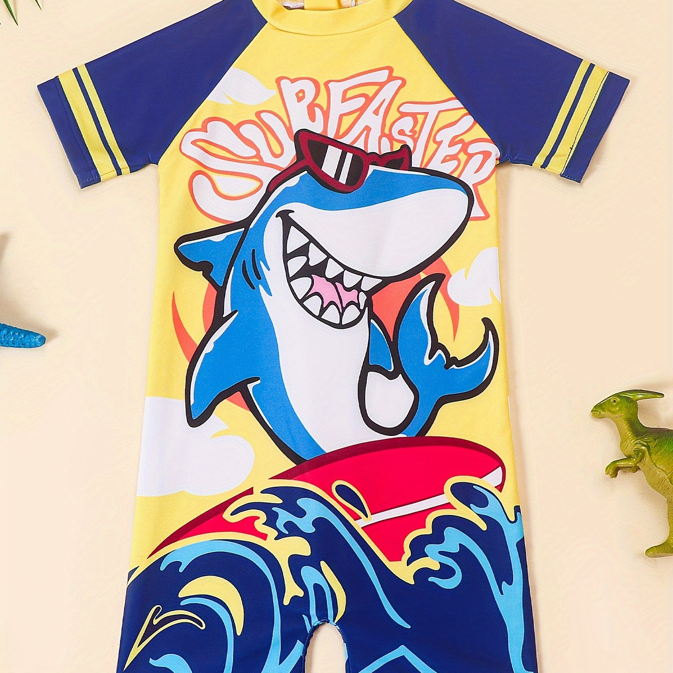 Baby Boys "" Cute Sharks Graphic Swimsuit, Infant Toddler Swimming Costume For Summer Beach Vacation
Baby Boys "" Cute Sharks Graphic Swimsuit, Infant Toddler Swimming Costume For Summer Beach Vacation