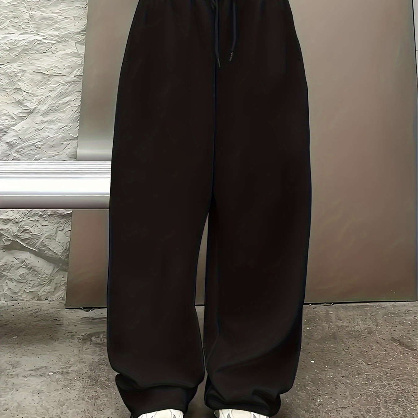 Solid Color Drawstring Loose Pants, Casual Streetwear Comfy Pants For Spring & Summer, Women's Clothing
Solid Color Drawstring Loose Pants, Casual Streetwear Comfy Pants For Spring & Summer, Women's Clothing