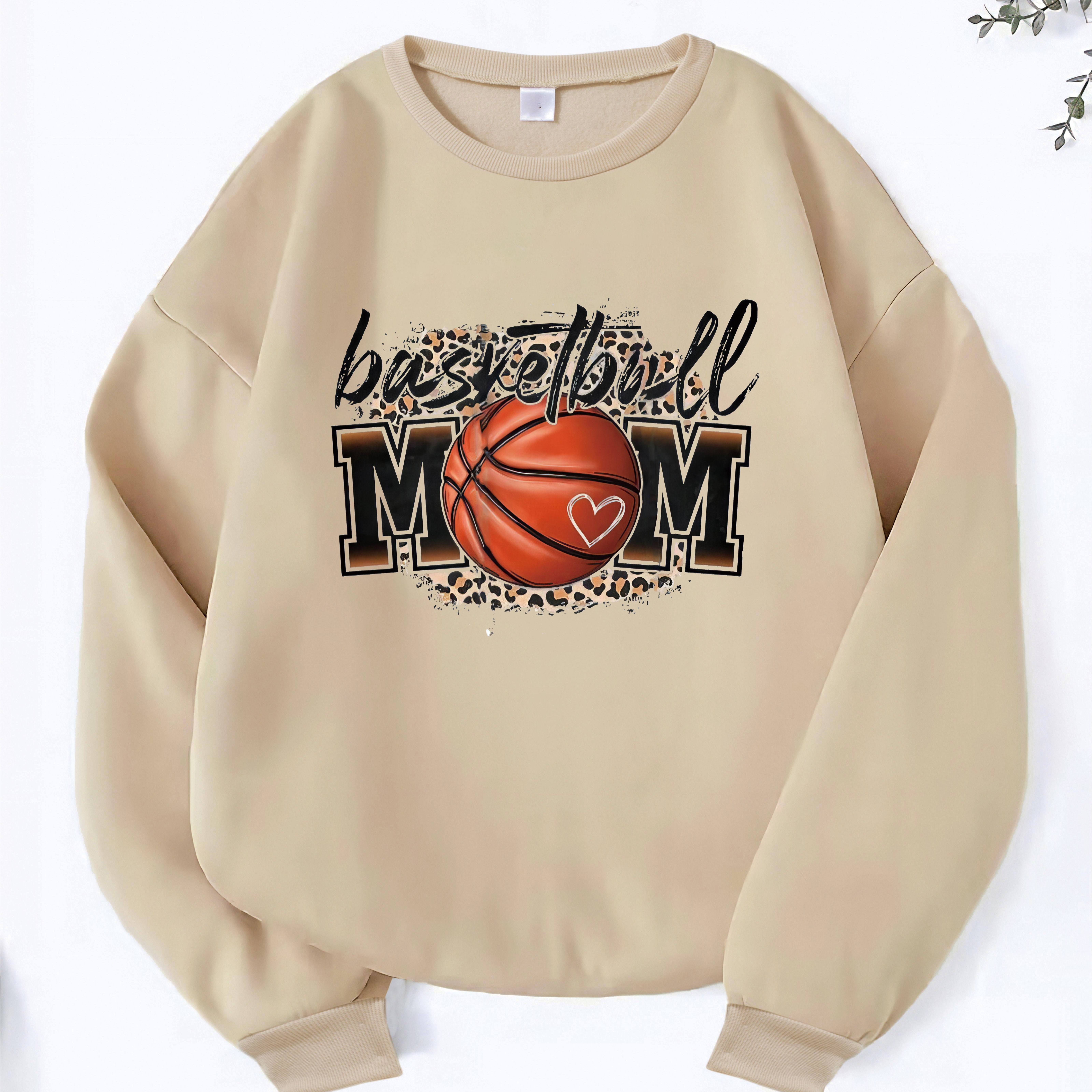 Basketball & Letter Print Pullover Sweatshirt, Casual Long Sleeve Crew Neck Sweatshirt For Fall & Winter, Women's Clothing
Basketball & Letter Print Pullover Sweatshirt, Casual Long Sleeve Crew Neck Sweatshirt For Fall & Winter, Women's Clothing