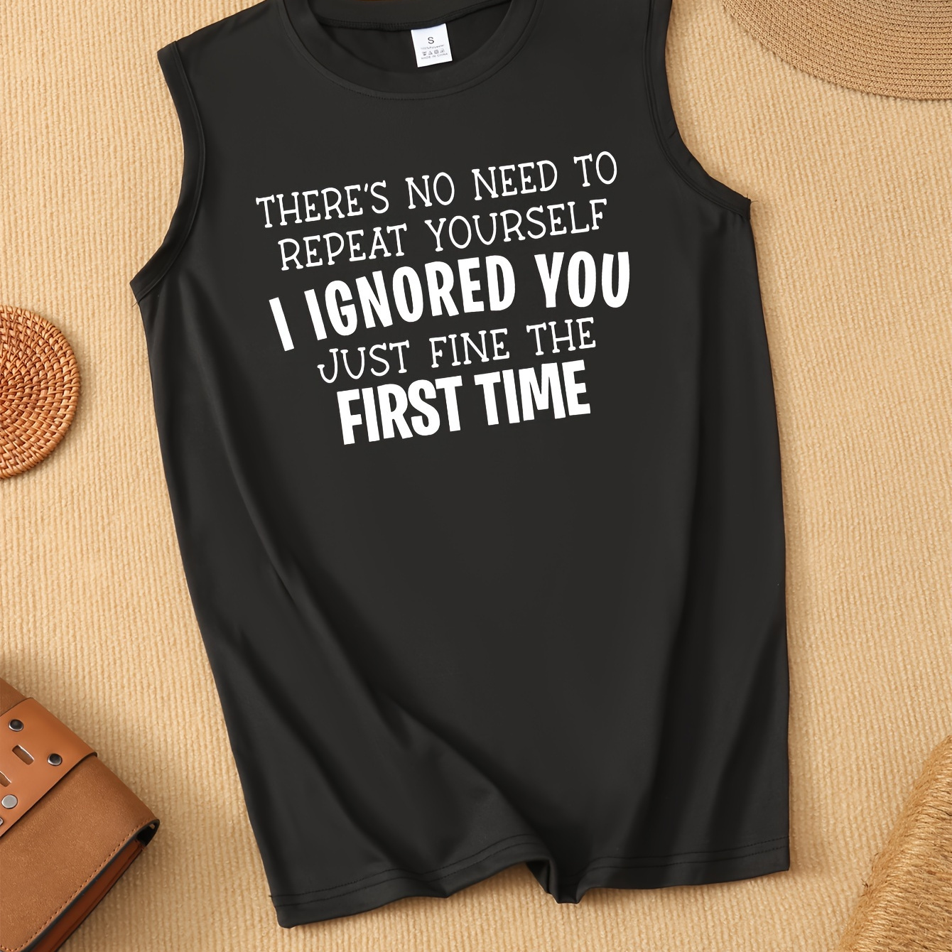 Letter Graphic Casual Round Neck Sports Tank Top, Sleeveless Running Fitness Vest Top, Women's Activewear
Letter Graphic Casual Round Neck Sports Tank Top, Sleeveless Running Fitness Vest Top, Women's Activewear