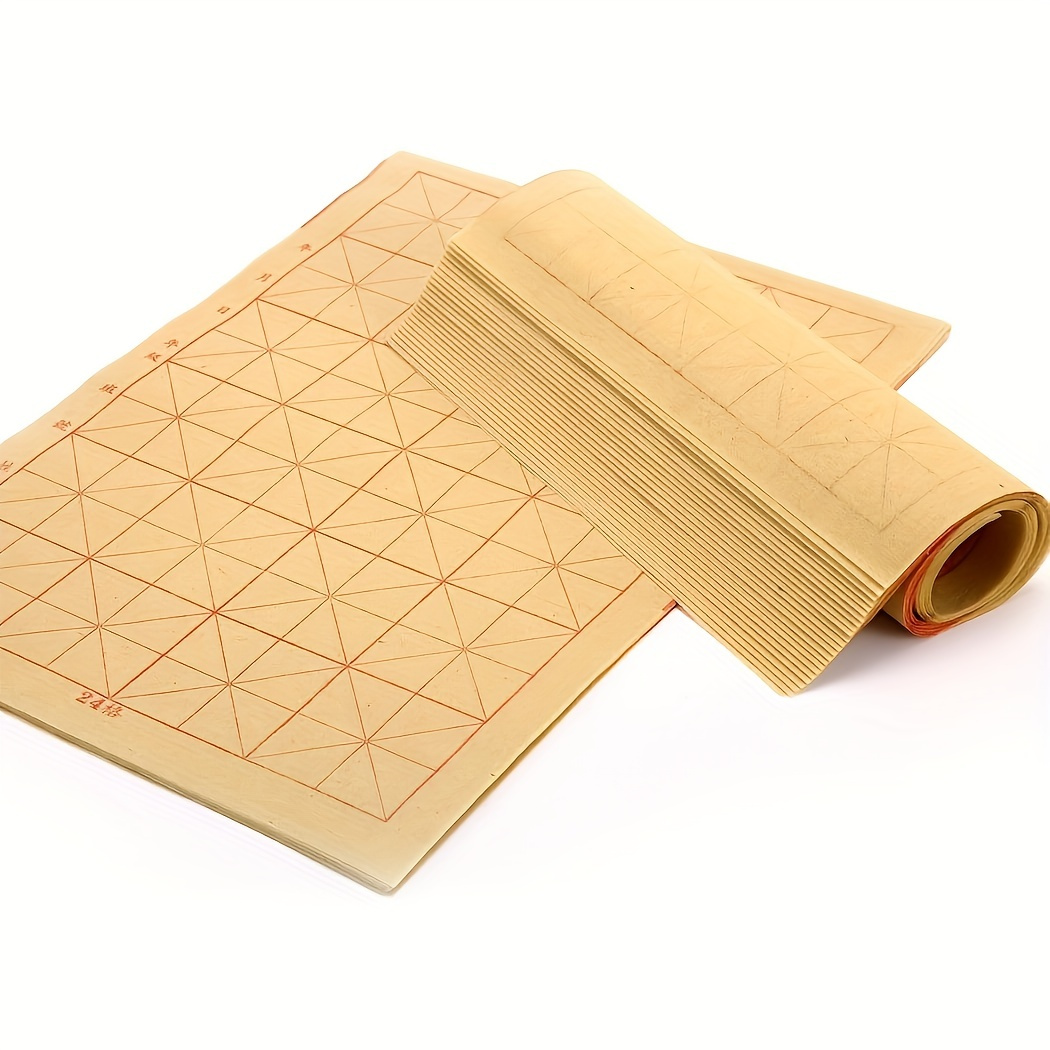 30 Sheets Chinese Calligraphy Brush Ink Writing Grid Sumi Paper/xuan Paper/rice Paper For Chinese Calligraphy Brush Writing
30 Sheets Chinese Calligraphy Brush Ink Writing Grid Sumi Paper/xuan Paper/rice Paper For Chinese Calligraphy Brush Writing