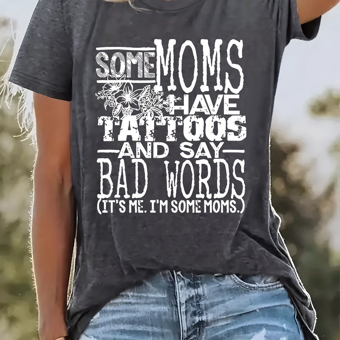 Plus Size Letter Print T-shirt, Casual Short Sleeve Top For Spring & Summer, Women's Plus Size Clothing
Plus Size Letter Print T-shirt, Casual Short Sleeve Top For Spring & Summer, Women's Plus Size Clothing