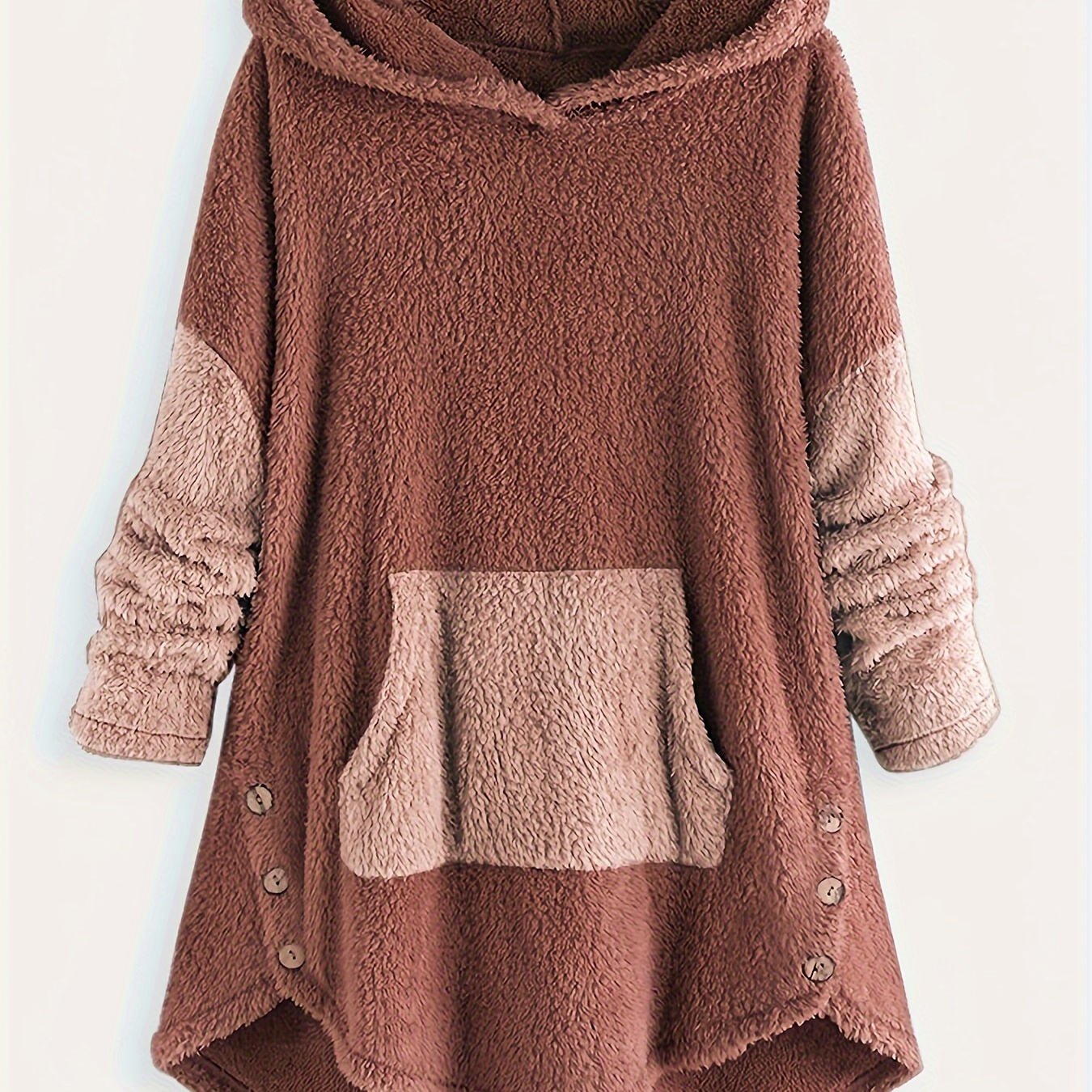 Color Block Kangaroo Pocket Hoodie, Long Sleeve Thermal Hoodies Sweatshirt, Women's Clothing
Color Block Kangaroo Pocket Hoodie, Long Sleeve Thermal Hoodies Sweatshirt, Women's Clothing
