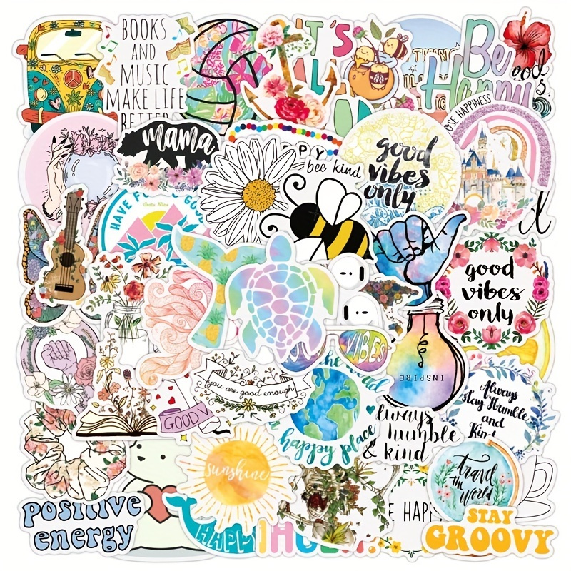 50pcs, Water Bottle Stickers For Cute Aesthetic Water Proof Stickers For Water Bottles Stickers Laptop Stickers Skateboard Phone Computer Guitar Stickers
50pcs, Water Bottle Stickers For Cute Aesthetic Water Proof Stickers For Water Bottles Stickers Laptop Stickers Skateboard Phone Computer Guitar Stickers