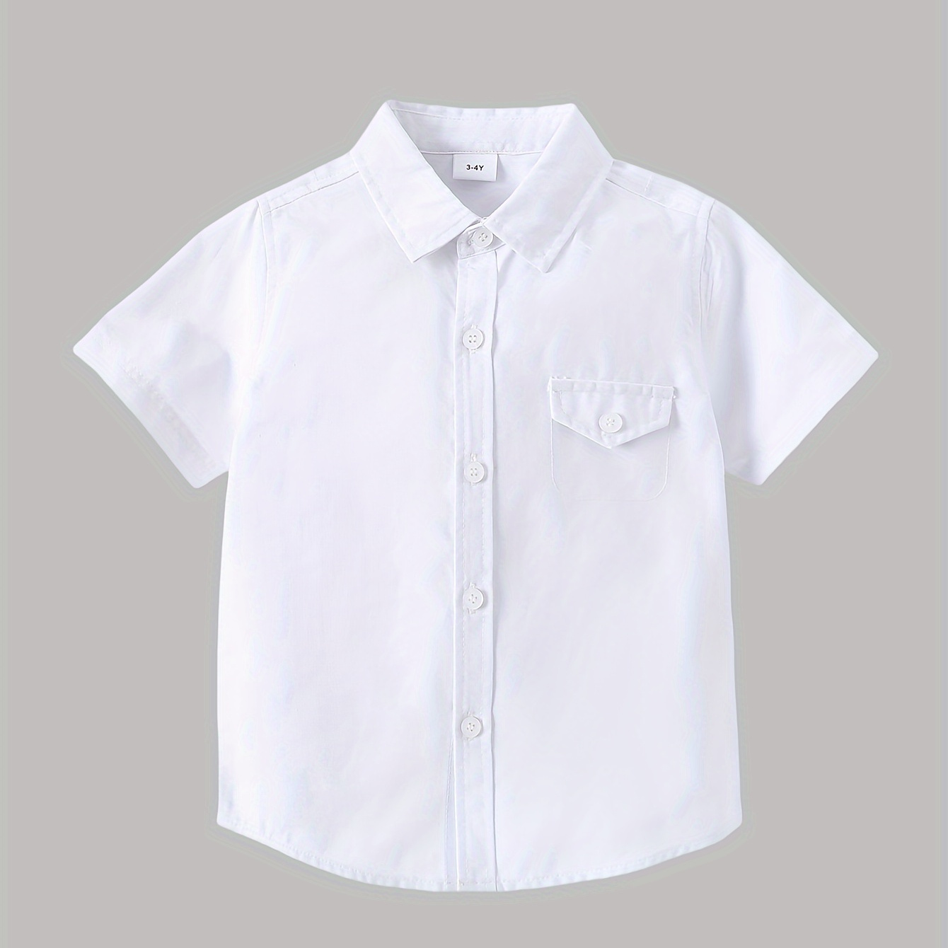 Boys Solid Color Dress Formal Shirt, Casual Short Sleeve Lapel Shirt Tops, Boys Clothes For Summer Outdoor
Boys Solid Color Dress Formal Shirt, Casual Short Sleeve Lapel Shirt Tops, Boys Clothes For Summer Outdoor