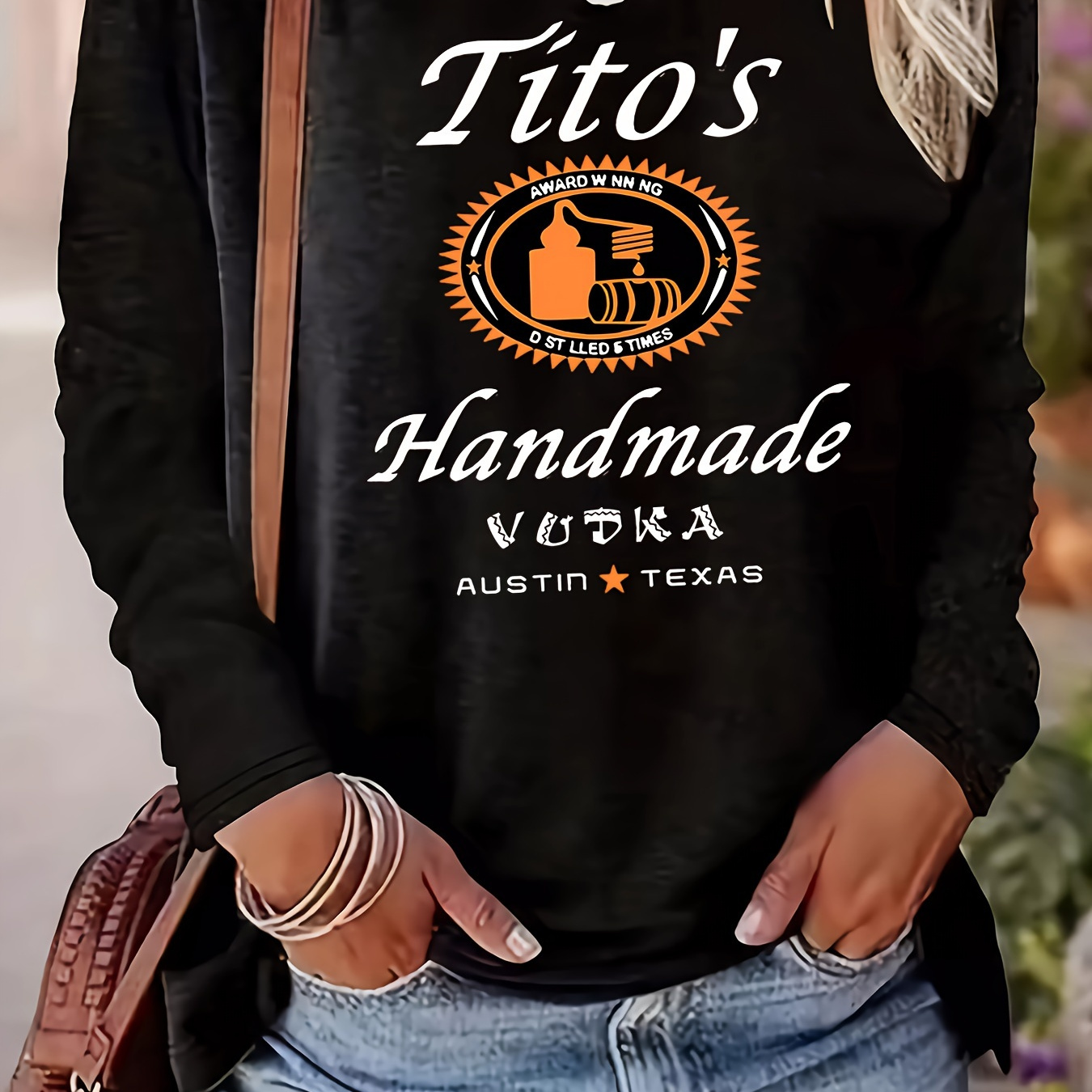 Letter Print T-shirt, Long Sleeve Crew Neck Casual Top For Spring & Fall, Women's Clothing
Letter Print T-shirt, Long Sleeve Crew Neck Casual Top For Spring & Fall, Women's Clothing