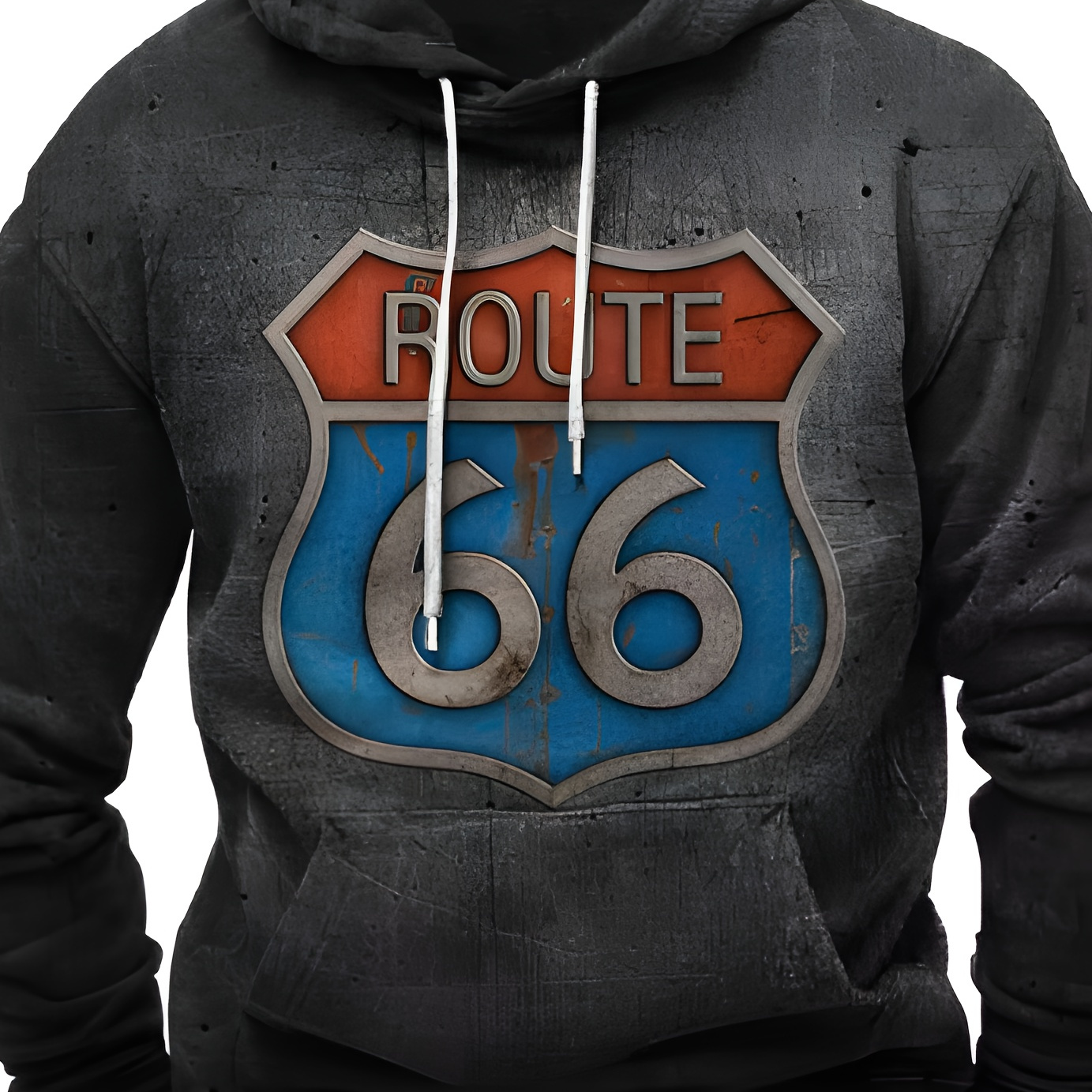 1pc Vintage Graphic Hoodie For Men, Long Sleeve Polyester Knit Fabric With Slight Stretch, Regular Fit Hooded Sweatshirt With Printed Pattern, Casual Sportswear
1pc Vintage Graphic Hoodie For Men, Long Sleeve Polyester Knit Fabric With Slight Stretch, Regular Fit Hooded Sweatshirt With Printed Pattern, Casual Sportswear