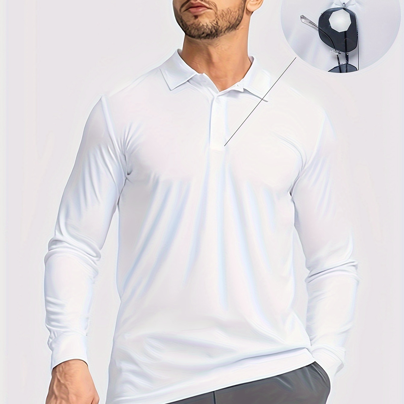 Casual Men's Solid Long Sleeve Shirt For Spring Fall Outdoor, Breathable Male Clothing, Gift For Men
Casual Men's Solid Long Sleeve Shirt For Spring Fall Outdoor, Breathable Male Clothing, Gift For Men