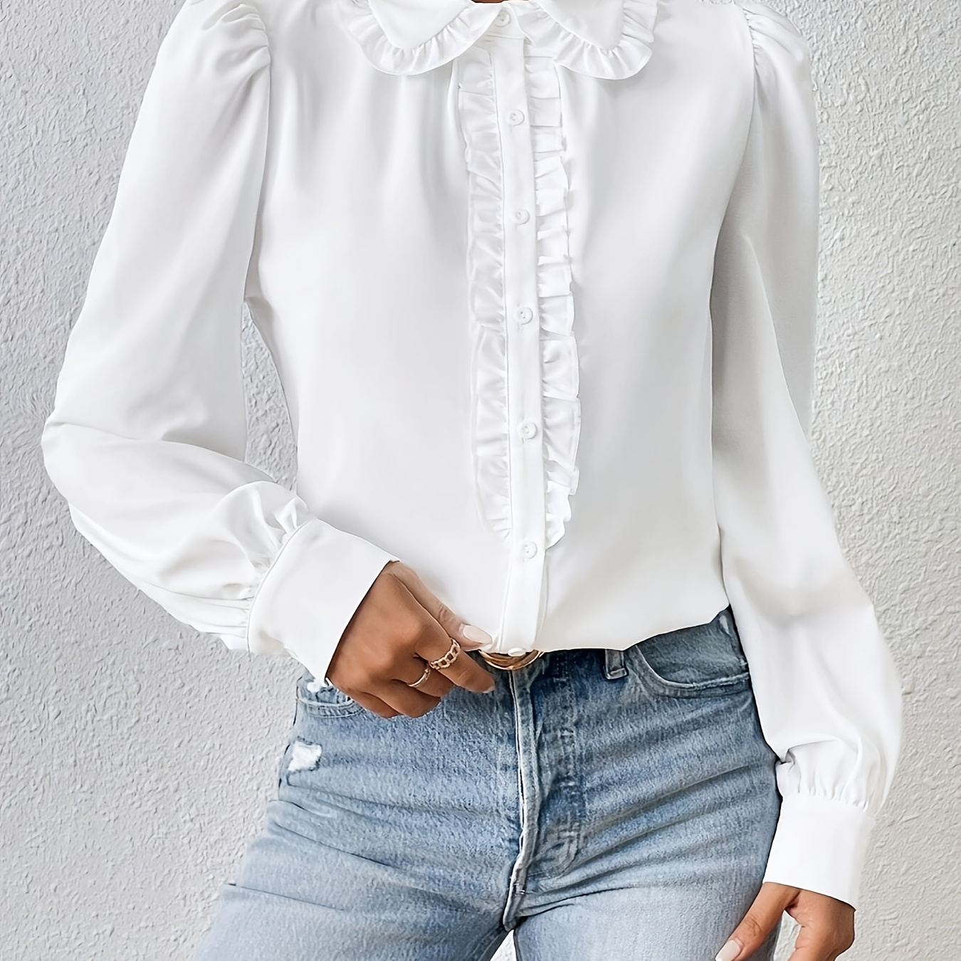 Elegant Women' Color Blouse With Sleeves - Polyester, Machine Washable, Non-sheer, Long Sleeve, Lapel Collar, Shirt
Elegant Women' Color Blouse With Sleeves - Polyester, Machine Washable, Non-sheer, Long Sleeve, Lapel Collar, Shirt
