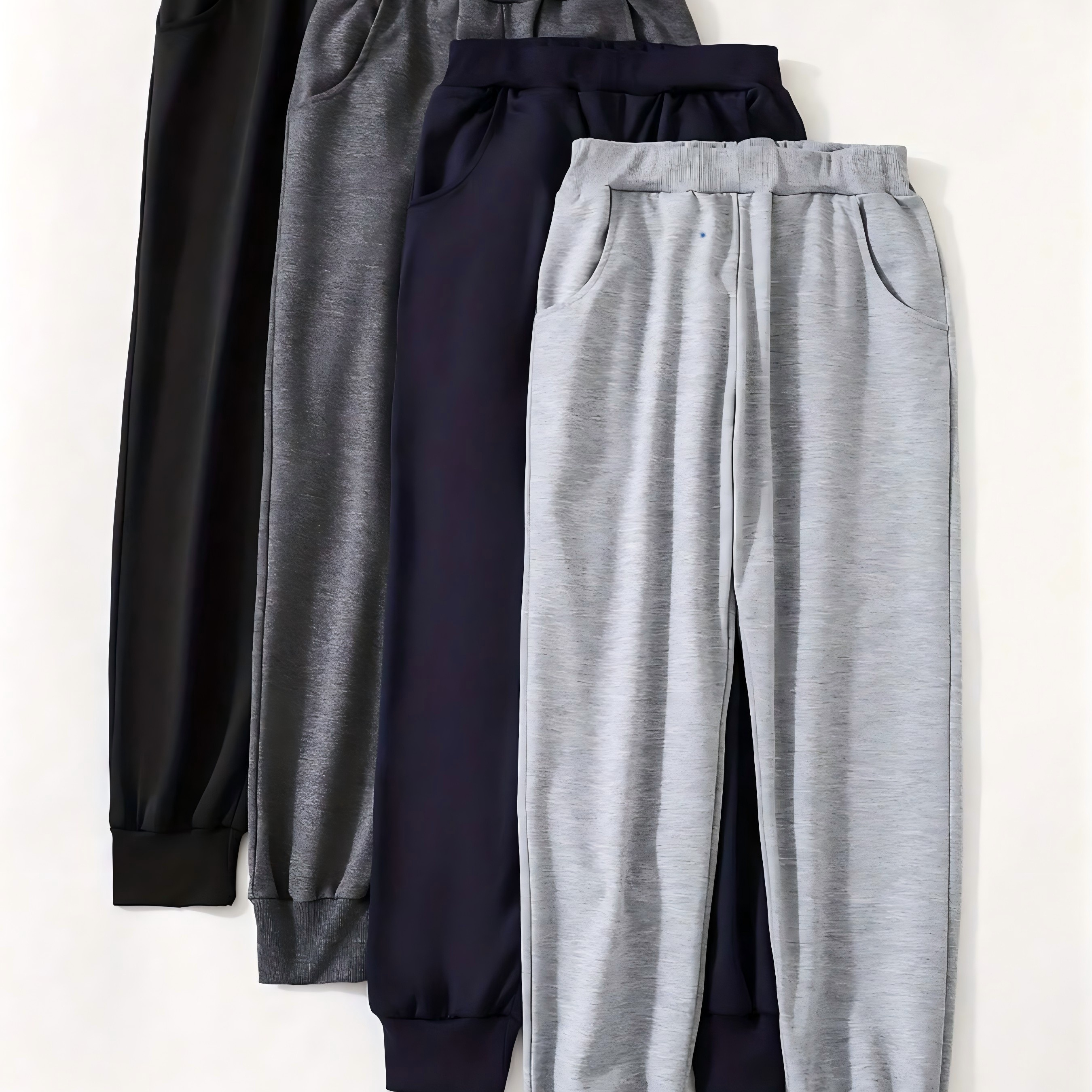 4 Of Boys' Fit, , Boys' Athletic Pants - Polyester Knitted , Waist, & Leggings & - Pants 4- Set
4 Of Boys' Fit, , Boys' Athletic Pants - Polyester Knitted , Waist, & Leggings & - Pants 4- Set