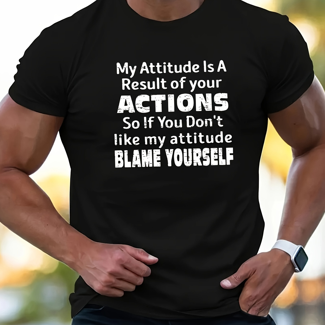 Humorous Printed Men's Heavy Cotton Round Neck Short Sleeve T-shirt, Casual T-shirt, Fashion Comfortable Breathable Light Summer Top
Humorous Printed Men's Heavy Cotton Round Neck Short Sleeve T-shirt, Casual T-shirt, Fashion Comfortable Breathable Light Summer Top