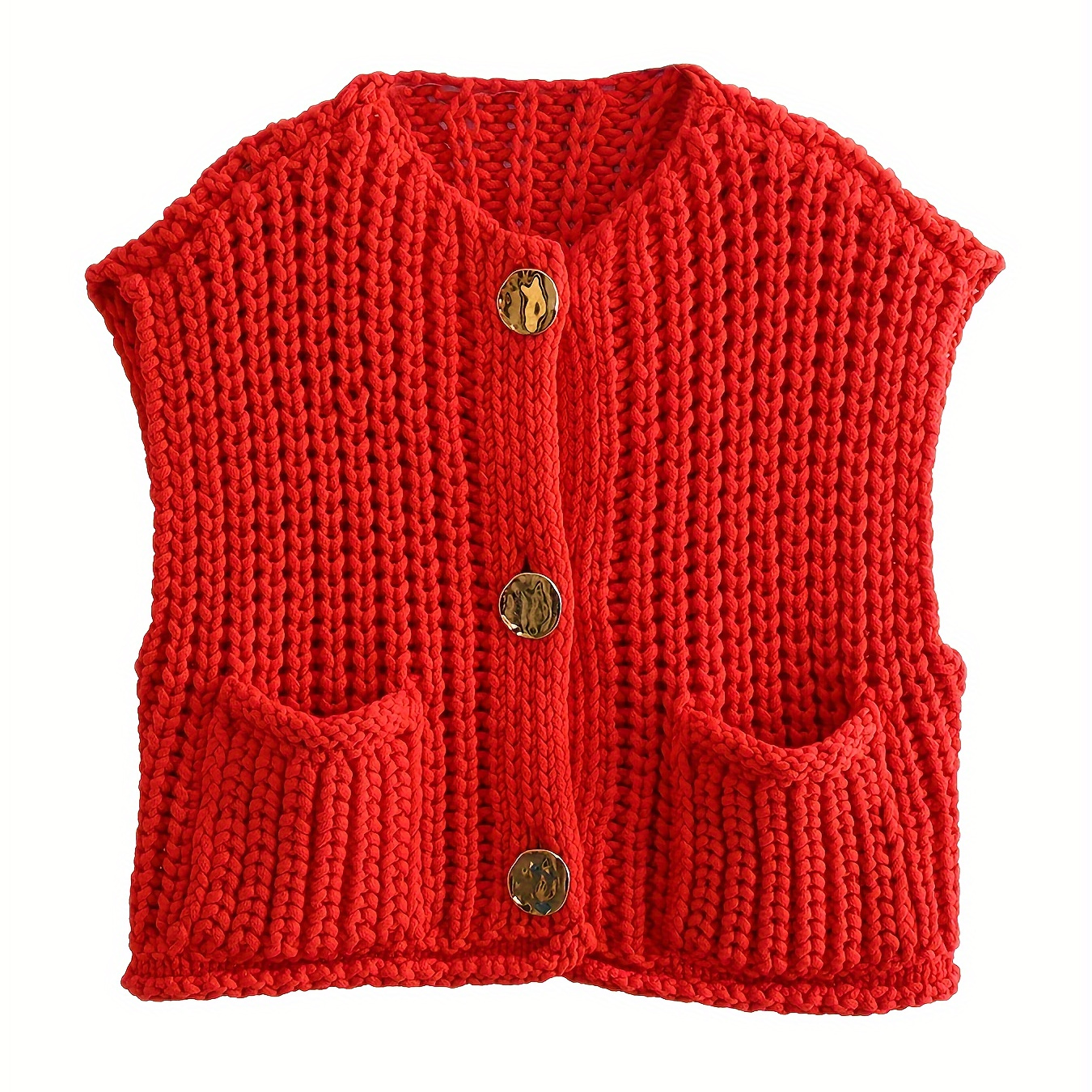Gilet en pour femme PZK avec design à simple boutonnage, tissu en polyester, style vintage, lavable en machine.
Gilet en pour femme PZK avec design à simple boutonnage, tissu en polyester, style vintage, lavable en machine.