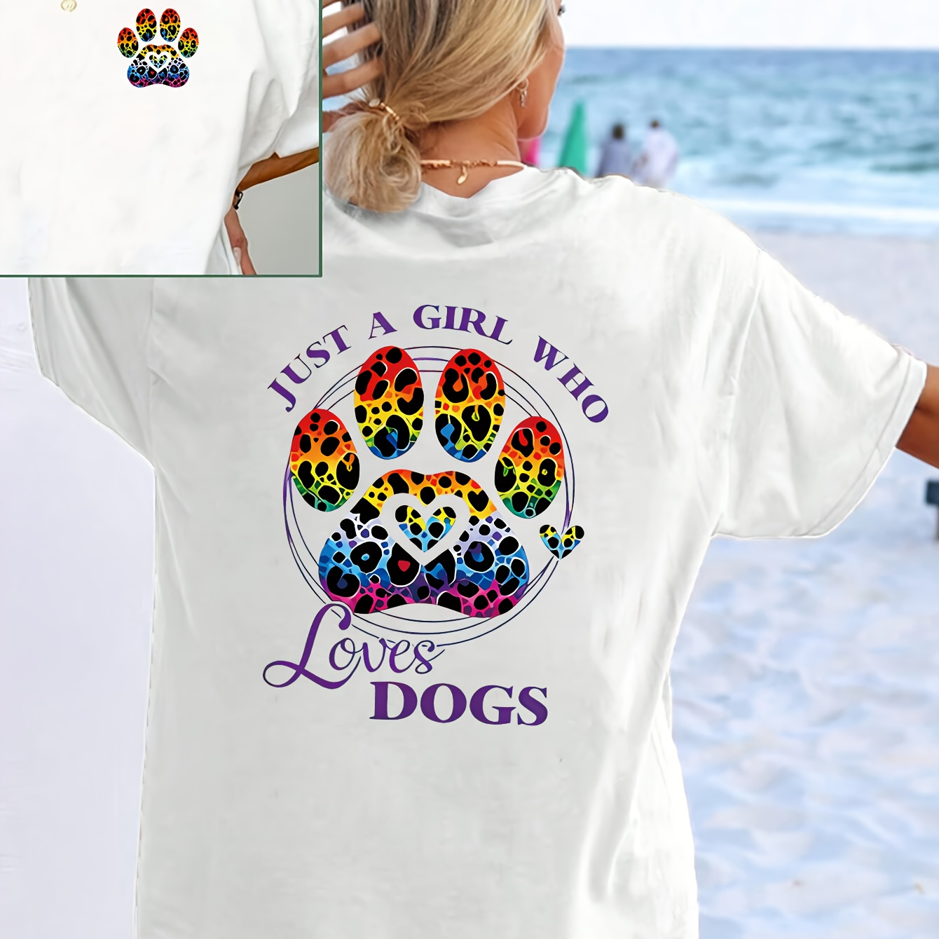 Women's Plus Size Casual T-shirt With Geometric Print - Short Sleeve, Round Neck, Stretchy Polyester , Machine Washable
Women's Plus Size Casual T-shirt With Geometric Print - Short Sleeve, Round Neck, Stretchy Polyester , Machine Washable
