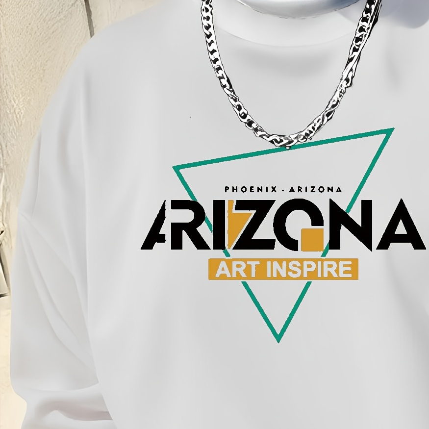 Arizona Print Men's Pullover Round Neck Long Sleeve Sweatshirt Pattern Loose Casual Top For Autumn Winter Men's Clothing As Gifts
Arizona Print Men's Pullover Round Neck Long Sleeve Sweatshirt Pattern Loose Casual Top For Autumn Winter Men's Clothing As Gifts